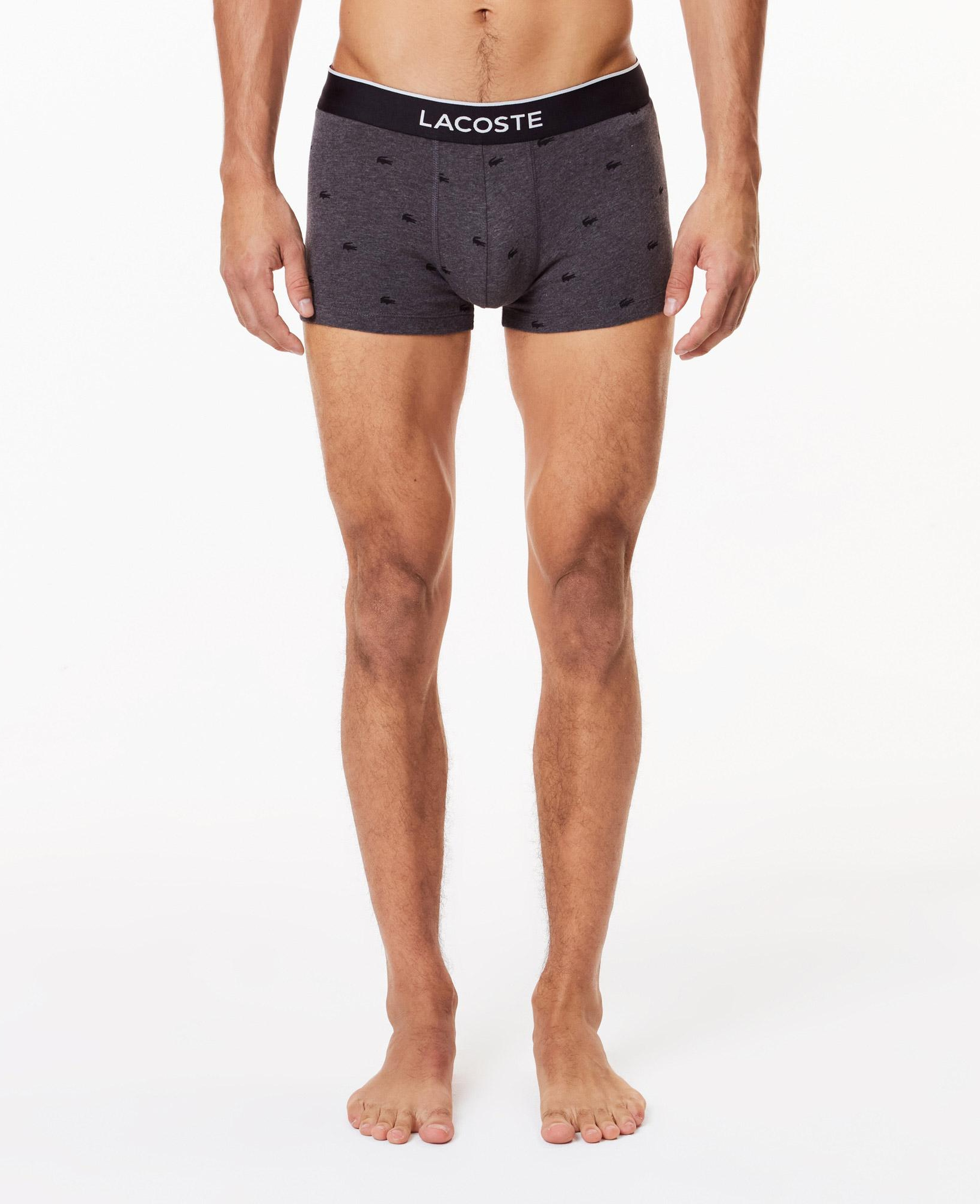 Core Erkek Baskılı 3'lü Gri Boxer