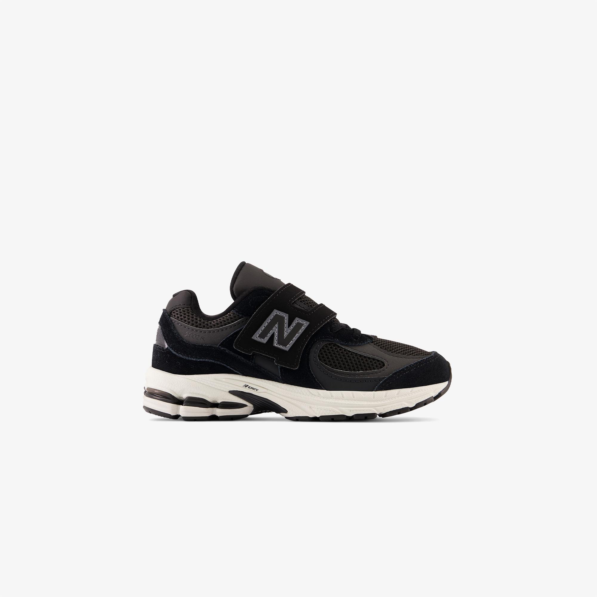 New Balance 2002 Lifestyle Çocuk Siyah Spor Ayakkabı