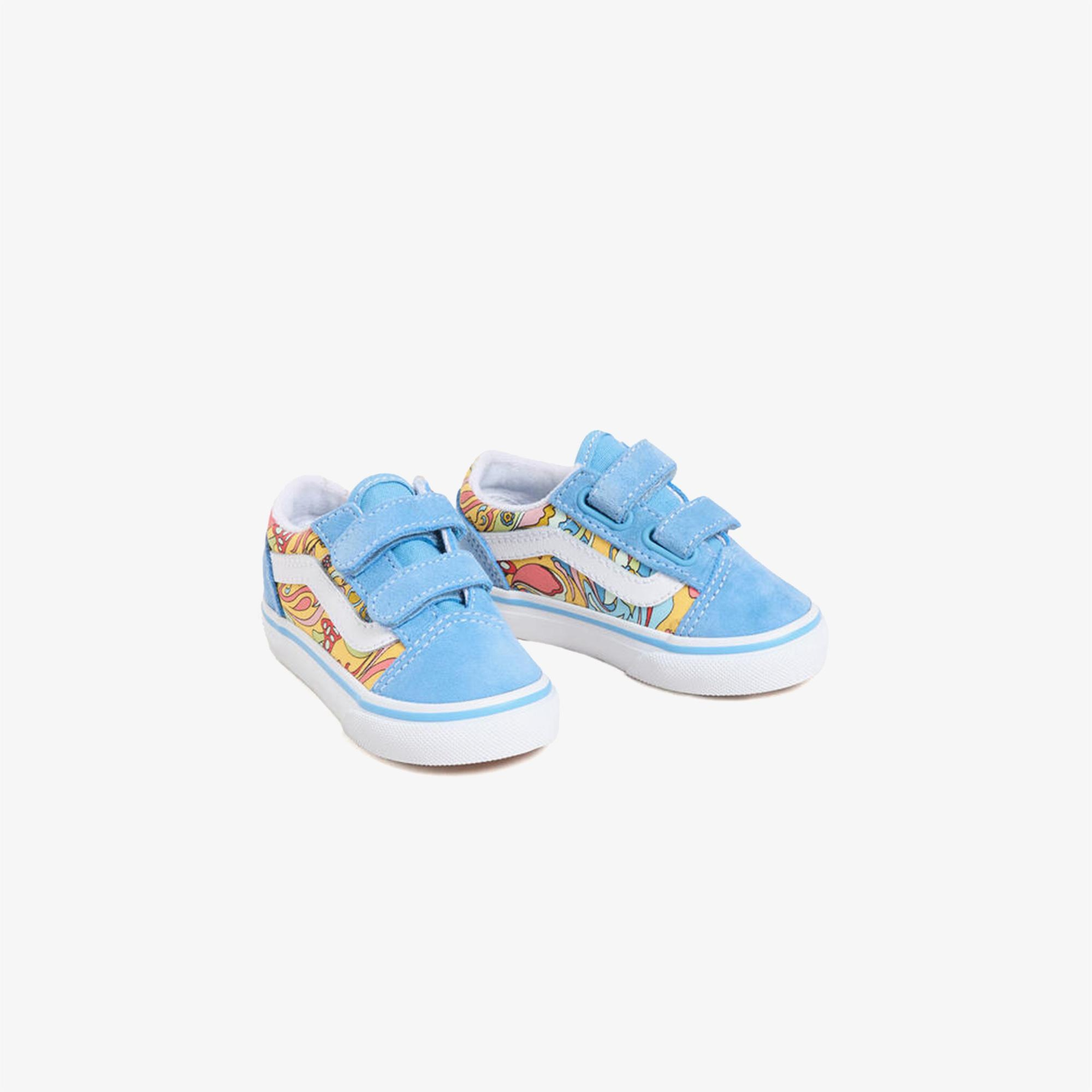 Vans Old Skool V Bebek Mavi Sneaker