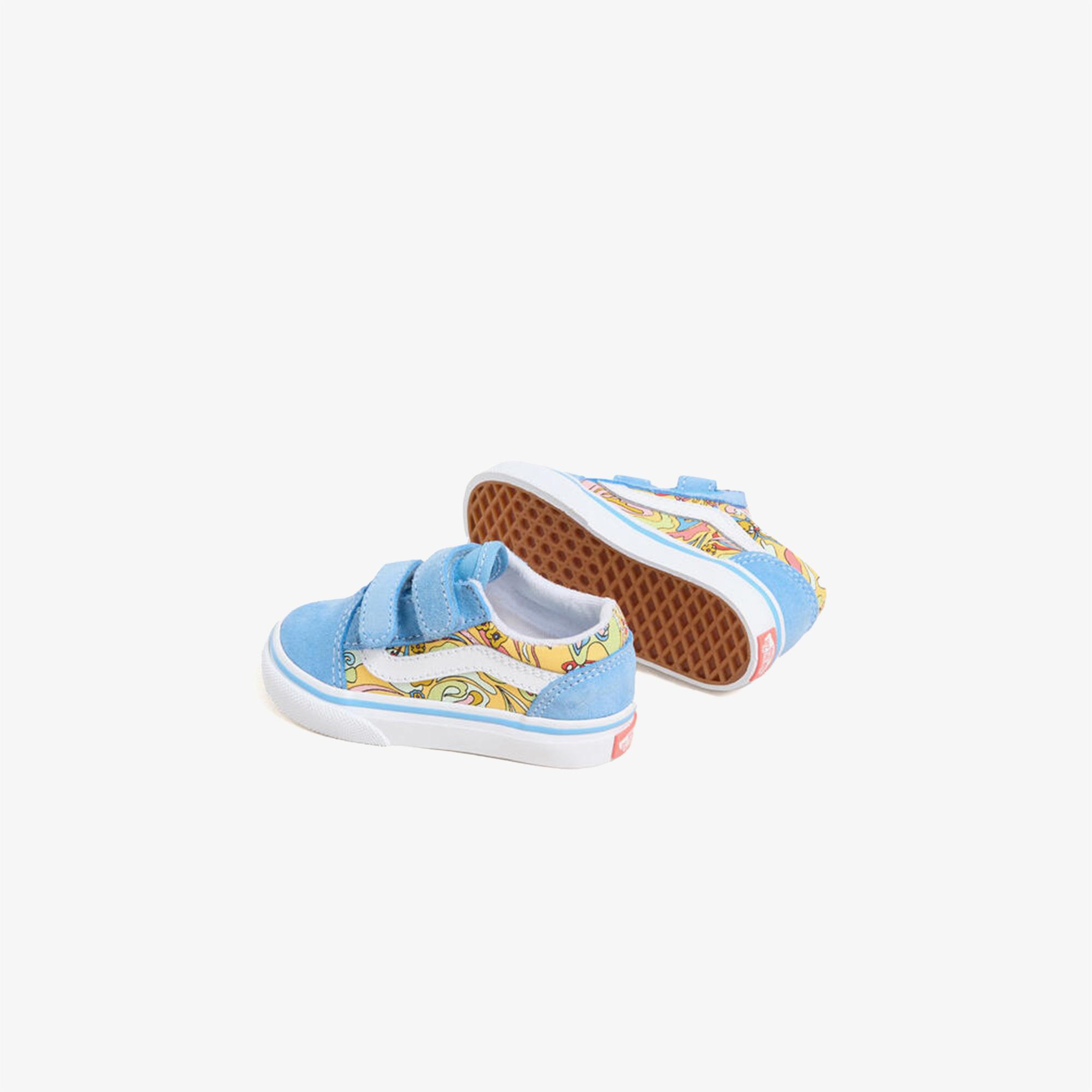 Vans Old Skool V Bebek Mavi Sneaker