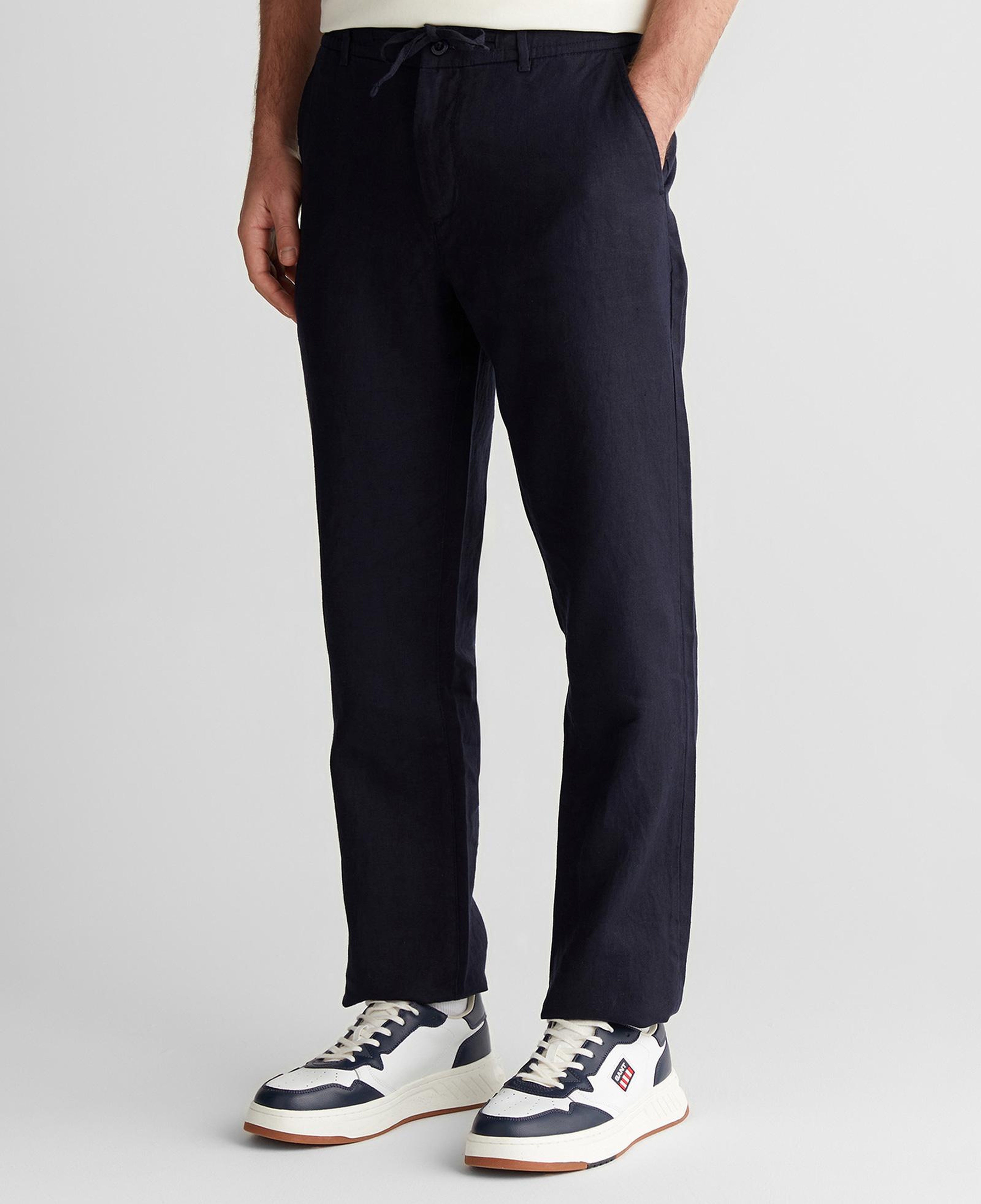 GANT Erkek Lacivert Regular Fit Pantolon
