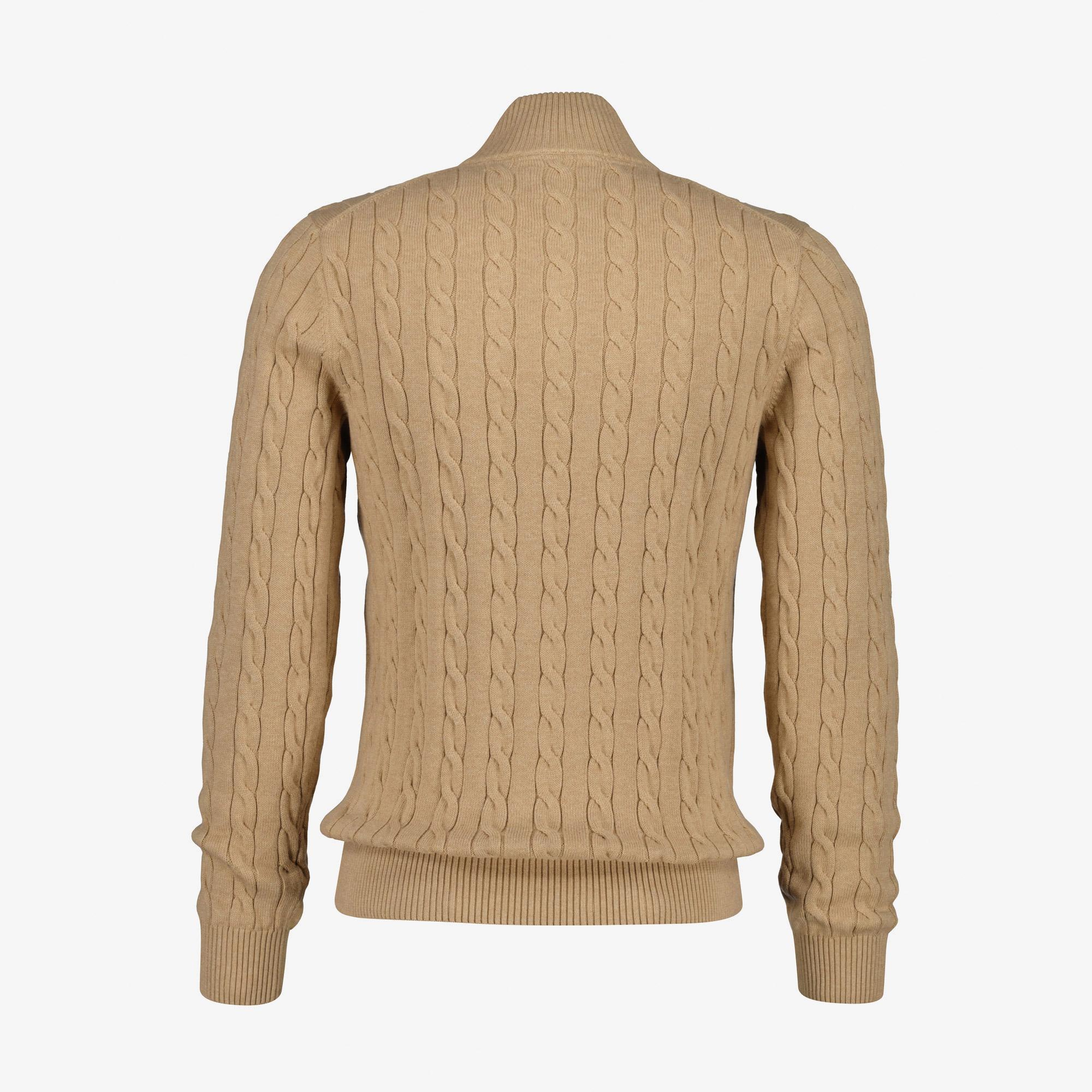 GANT Erkek Krem Regular Fit Örgü Kazak