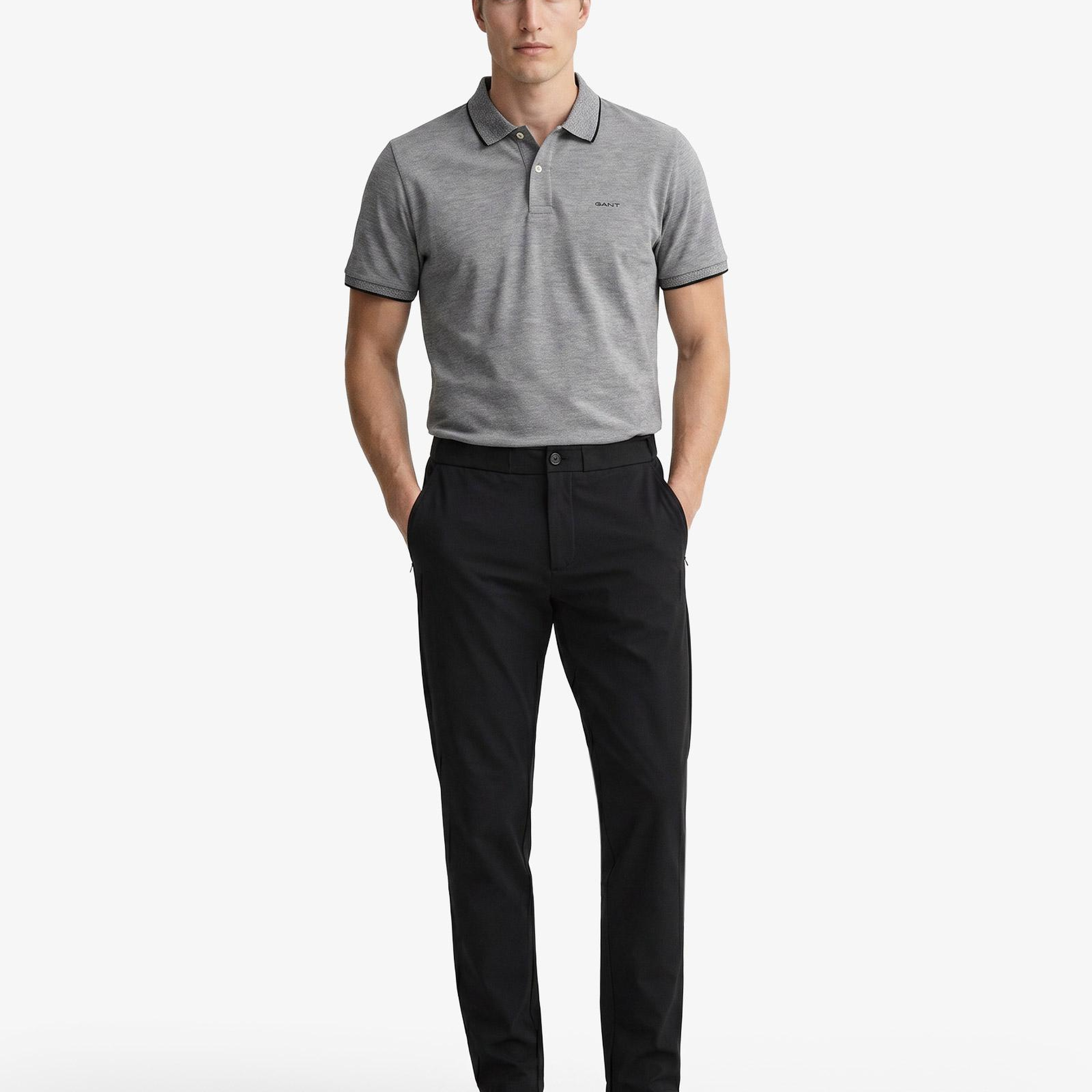 GANT Erkek Siyah Regular Fit Smart Jogger Pantolon