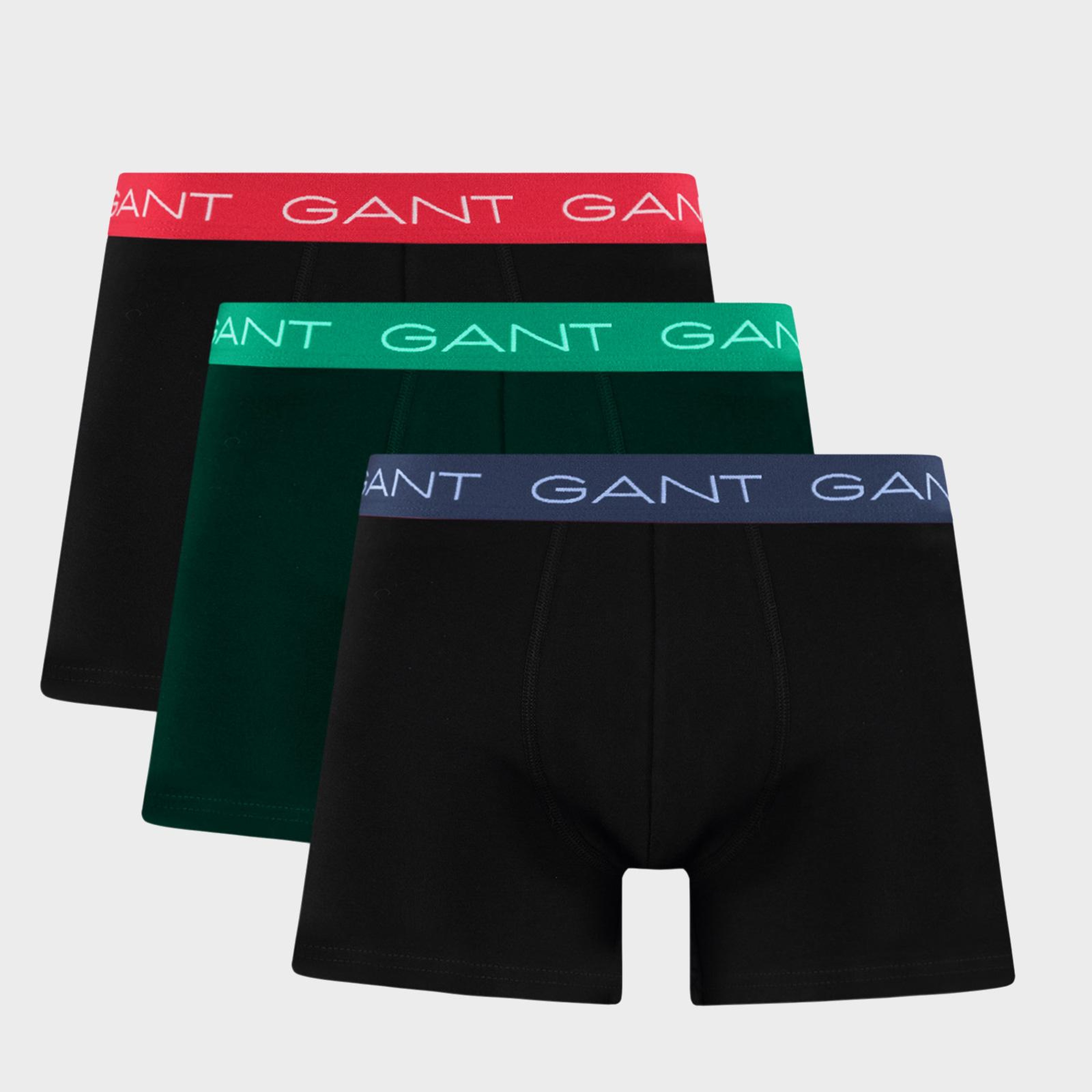 GANT Erkek Siyah Düz Boxer