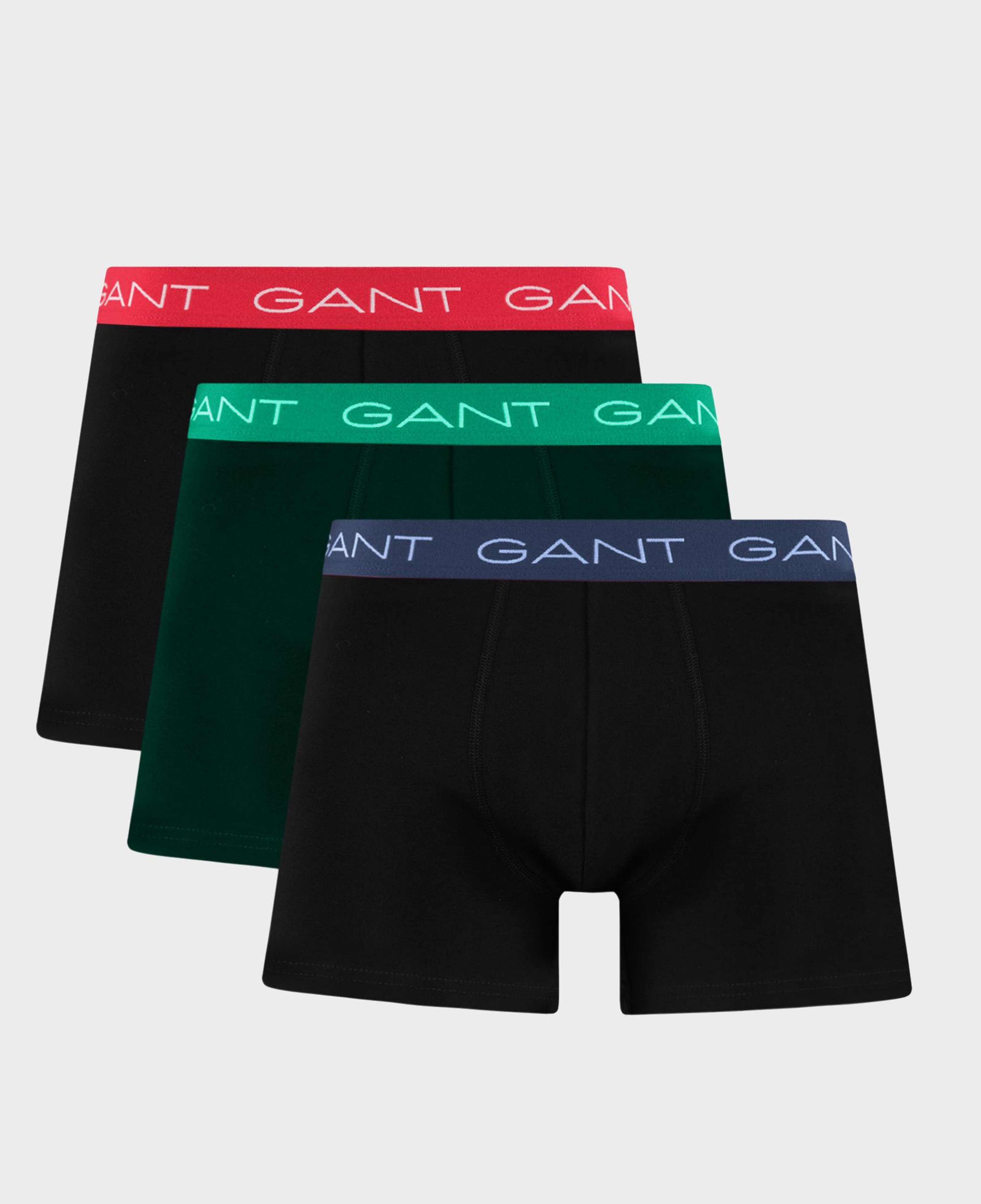 GANT Erkek Siyah Düz Boxer
