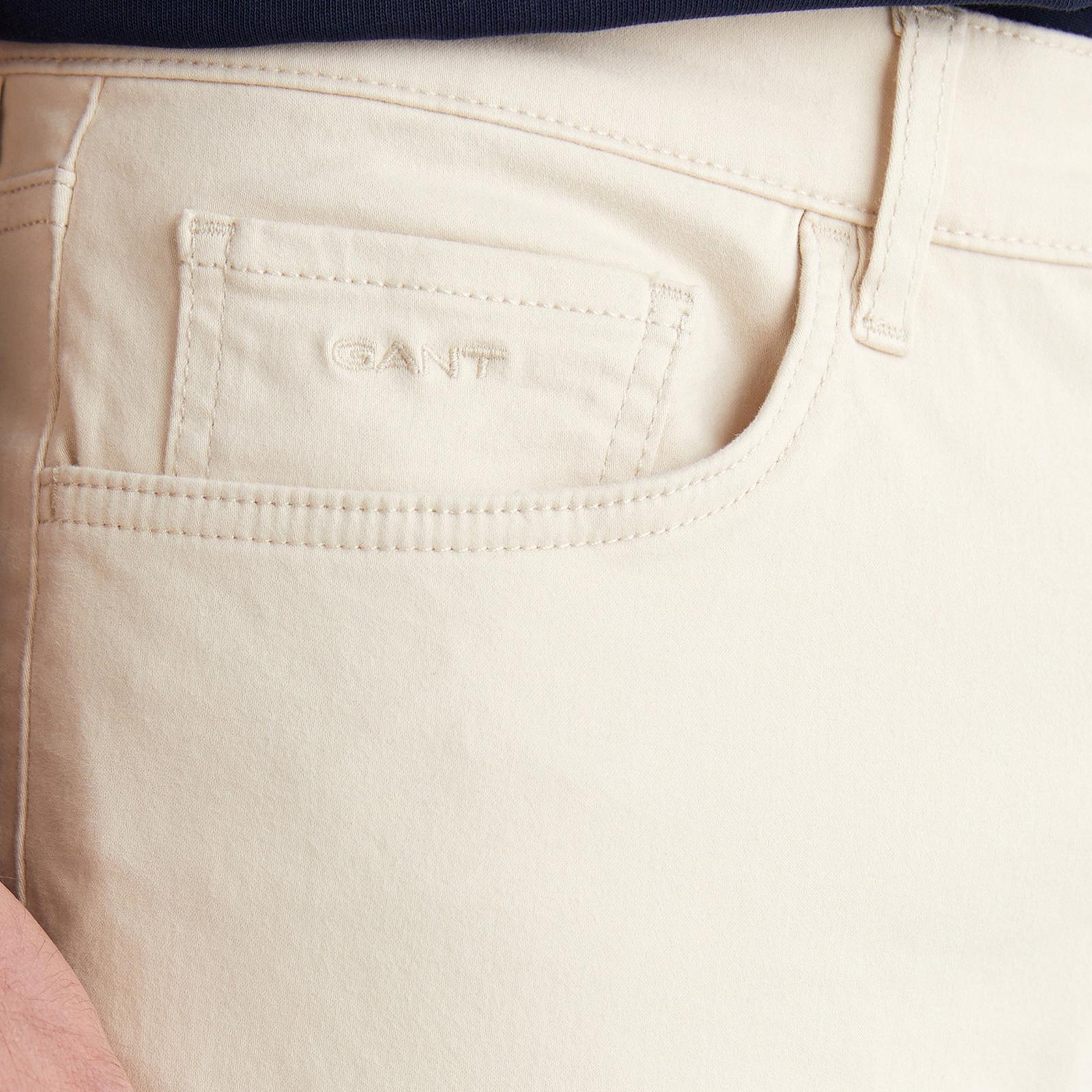 GANT Erkek Bej Slim Fit Pantolon