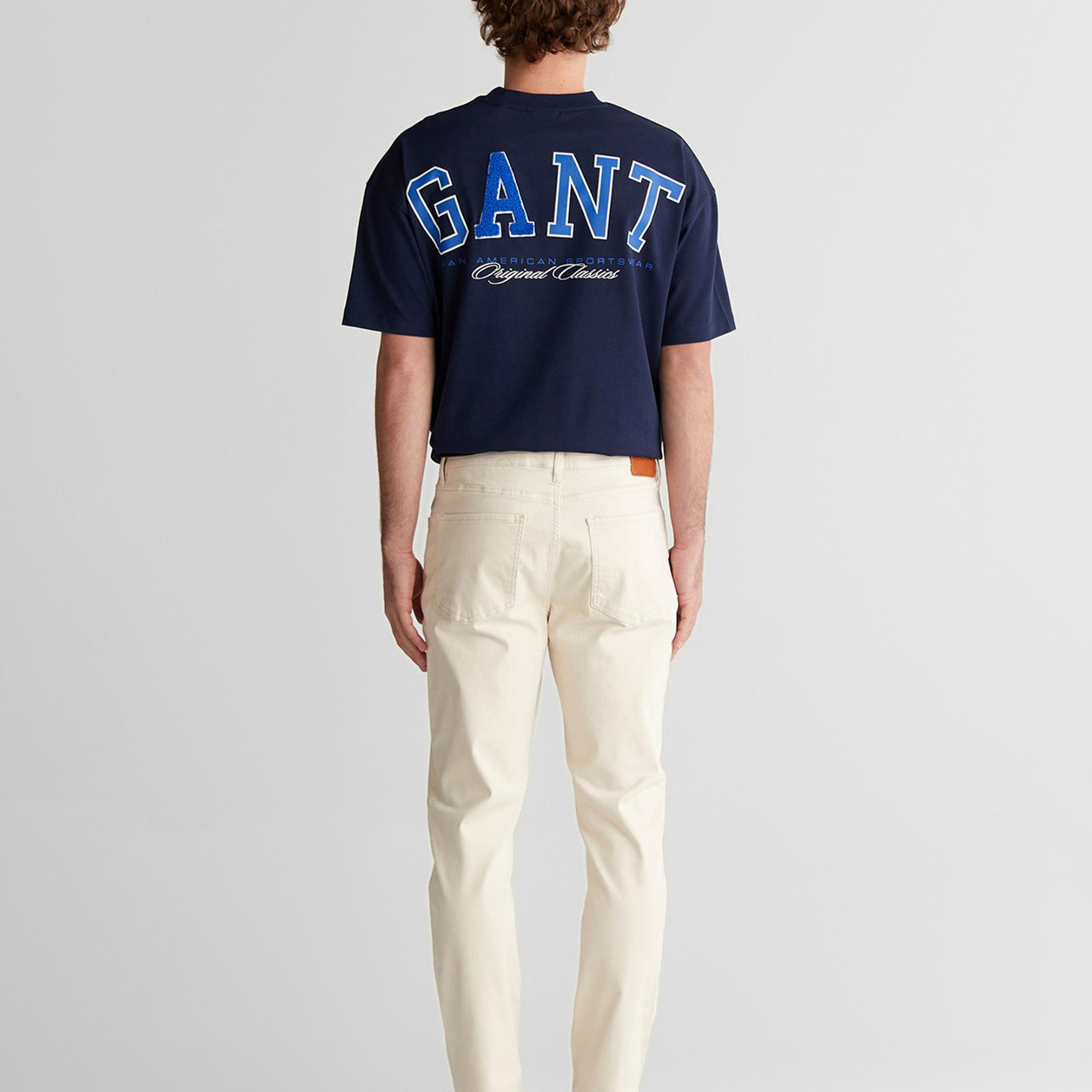 GANT Erkek Bej Slim Fit Pantolon