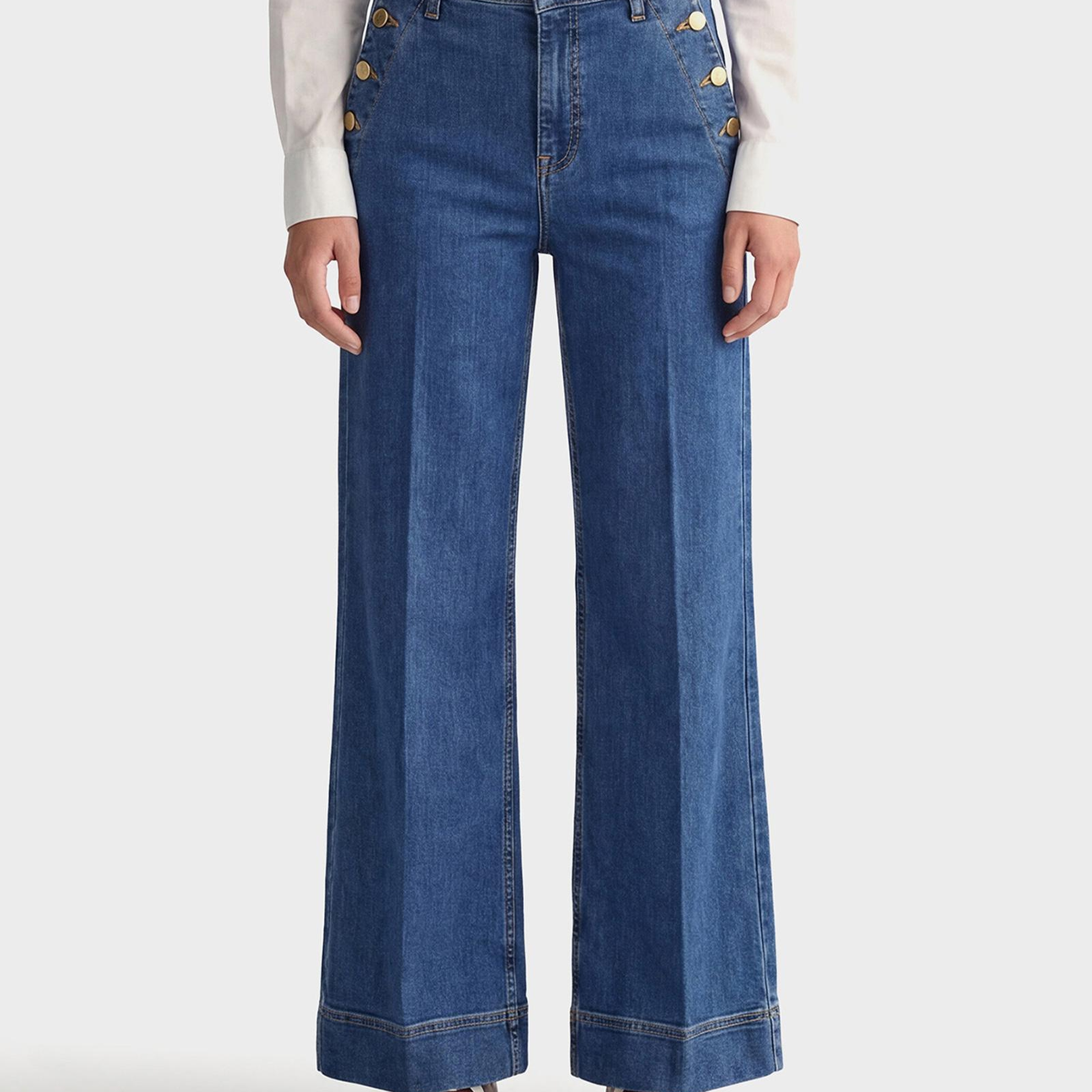 GANT Kadın Mavi Regular Fit Jean