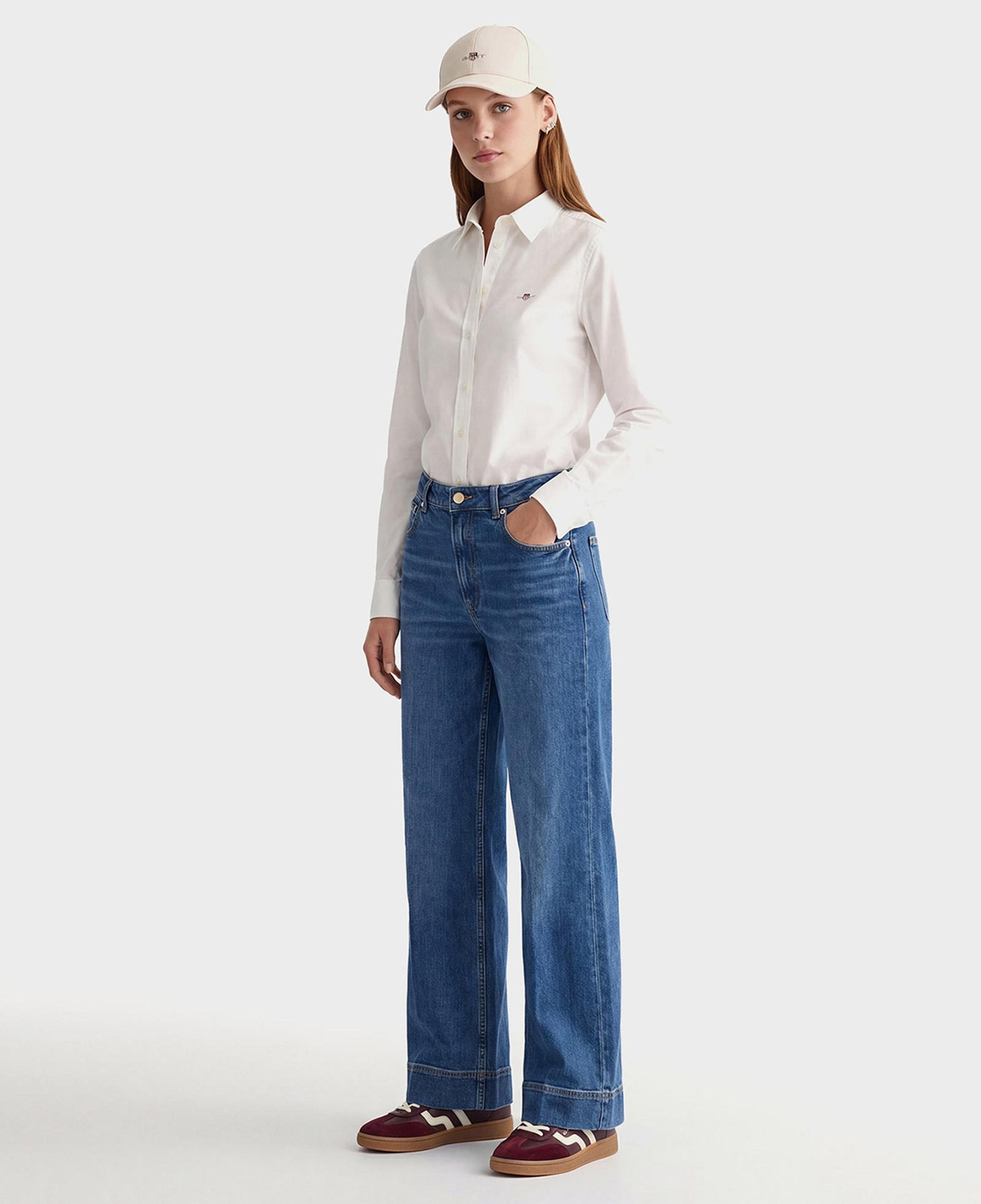 GANT Kadın Mavi Regular Fit Jean