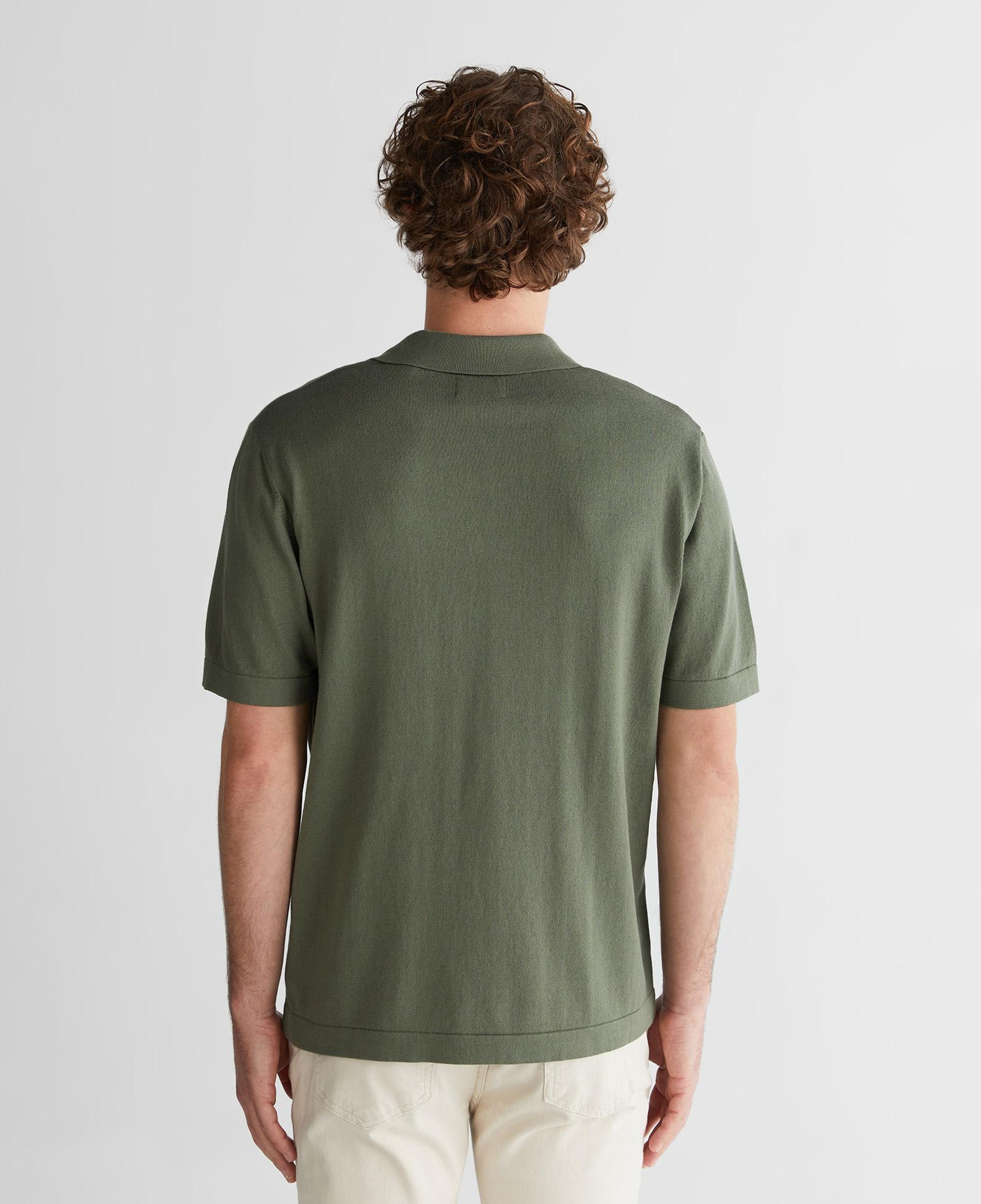 GANT Erkek Yeşil Regular Fit Polo Yaka Kısa Kollu Triko