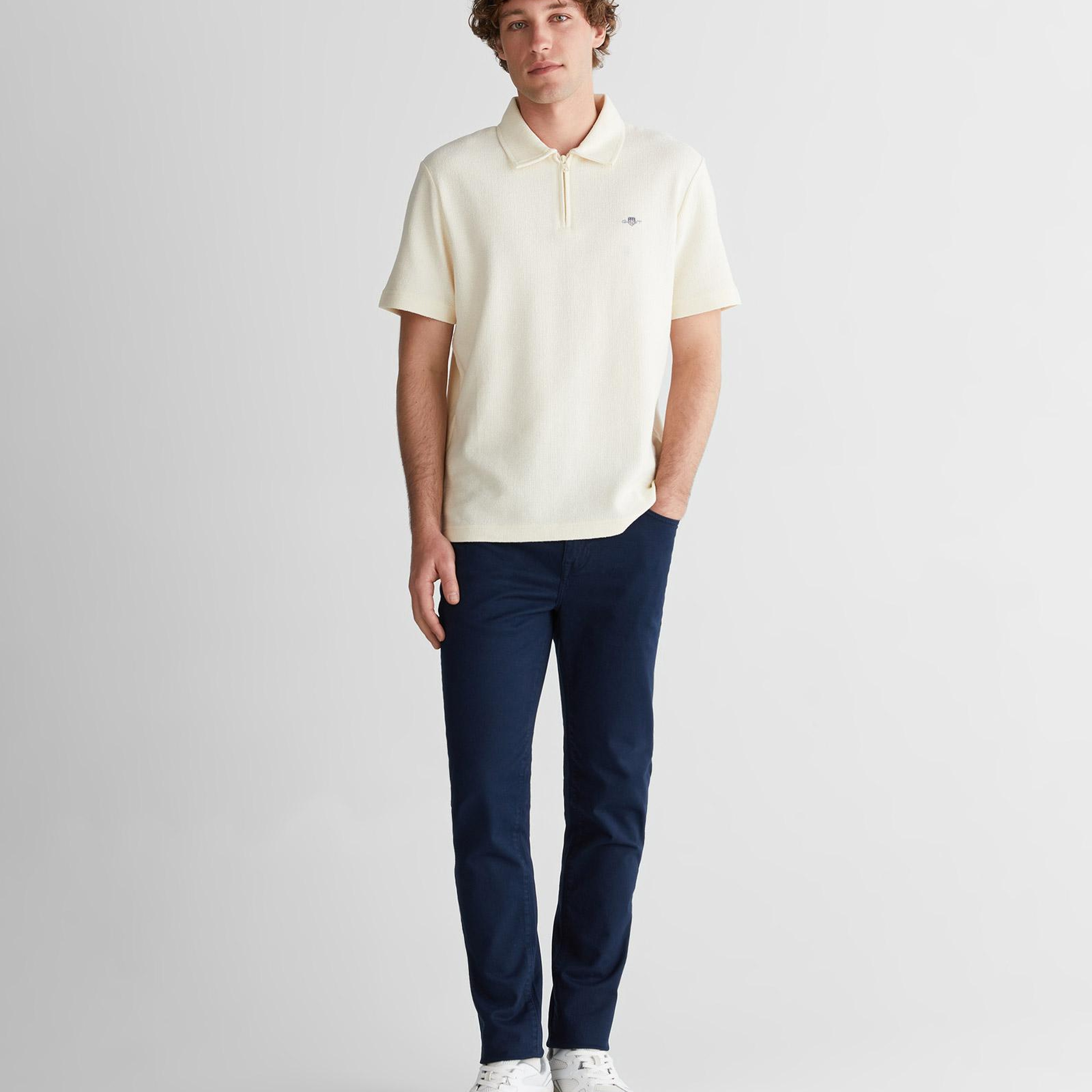 GANT Erkek Lacivert Slim Fit Jean