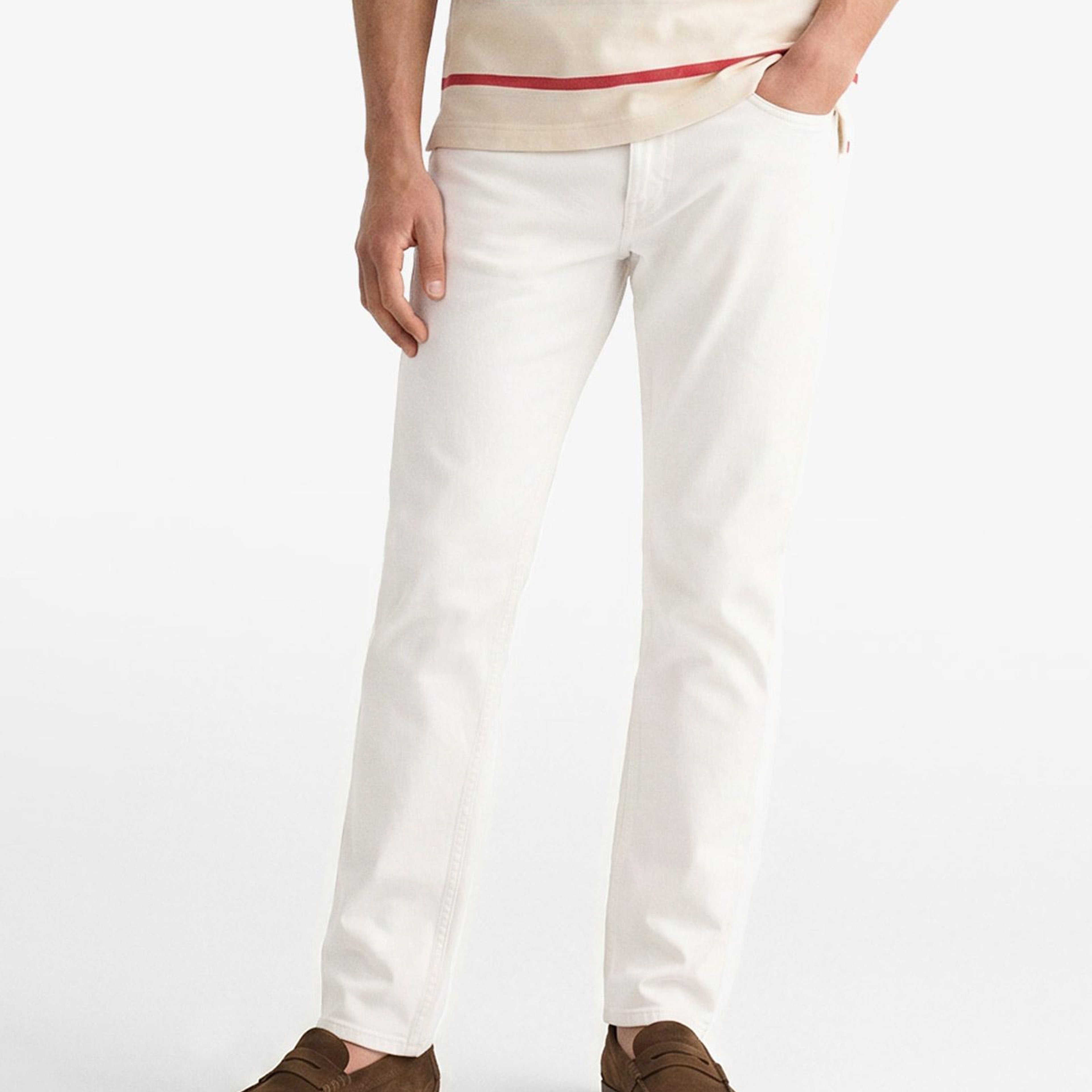 GANT Erkek Bej Slim Fit Jean