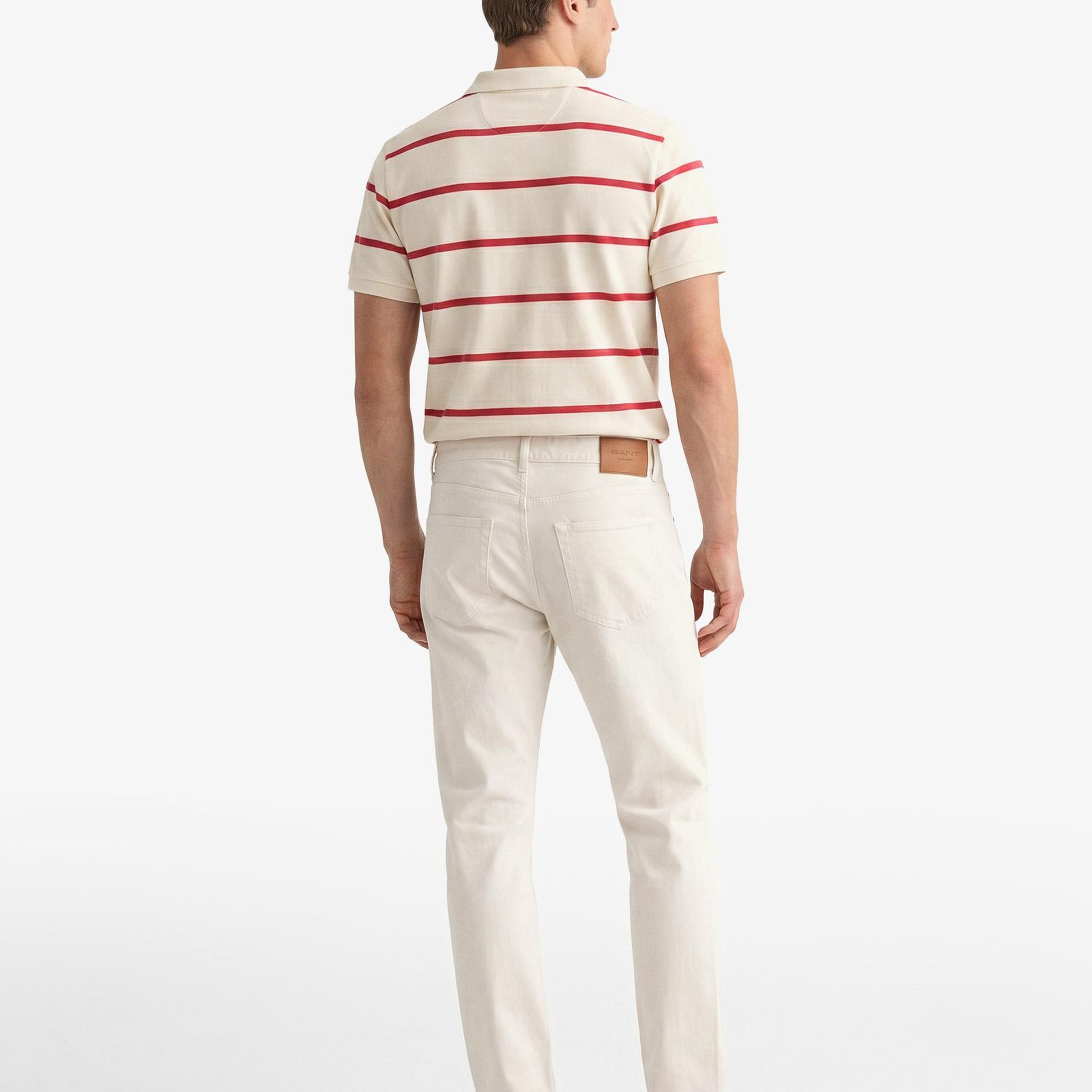 GANT Erkek Bej Slim Fit Jean