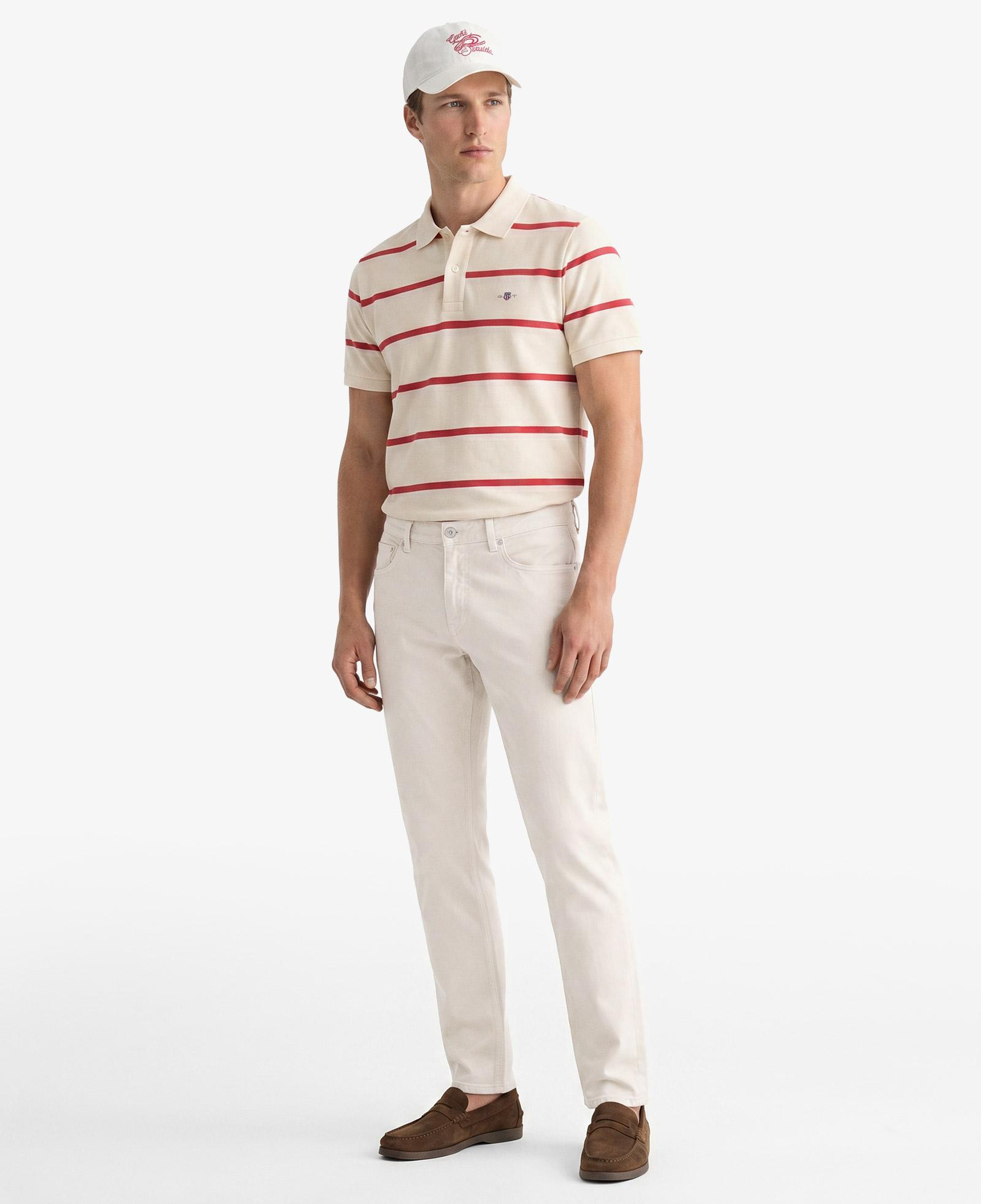 GANT Erkek Bej Slim Fit Jean