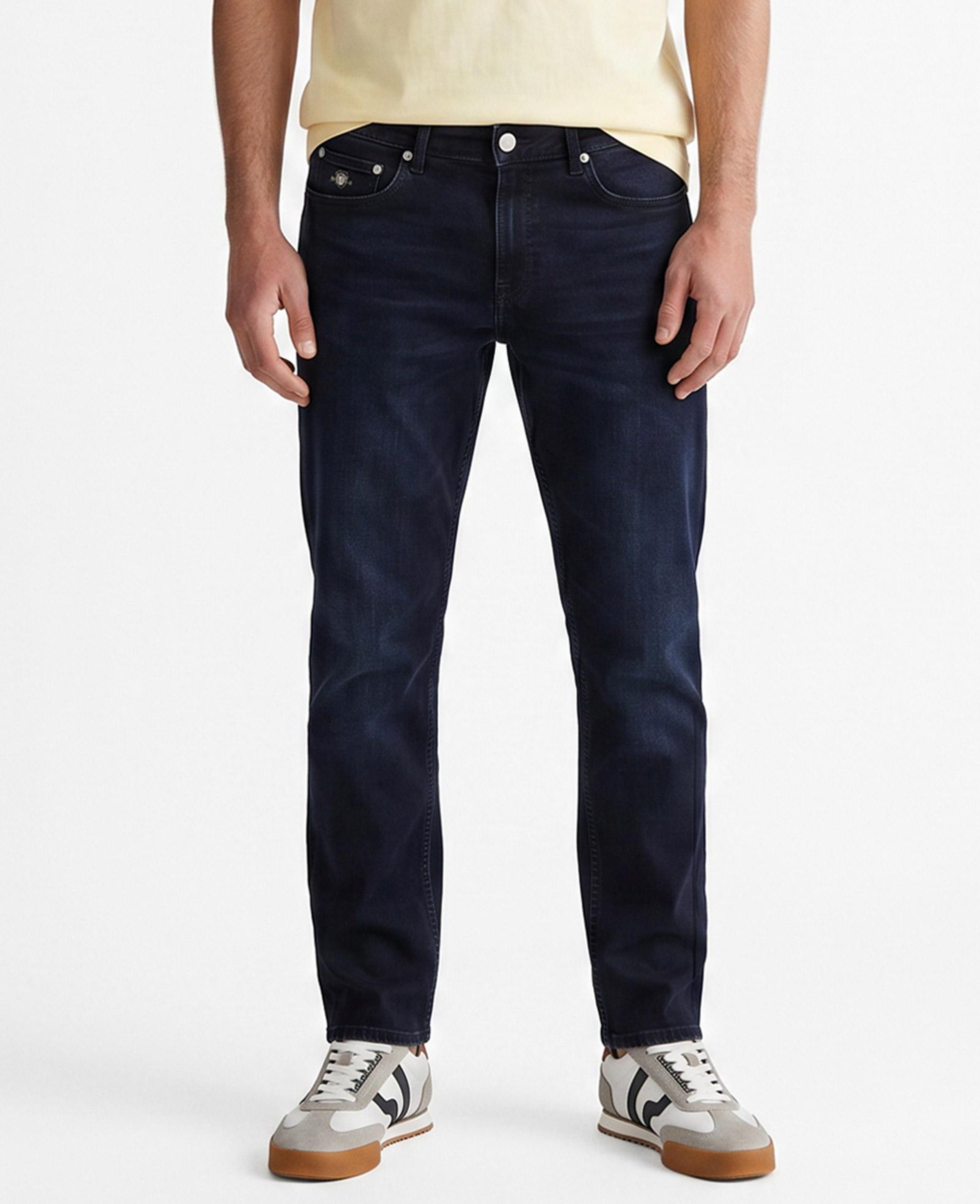GANT Erkek Lacivert Regular Fit Logolu Jean