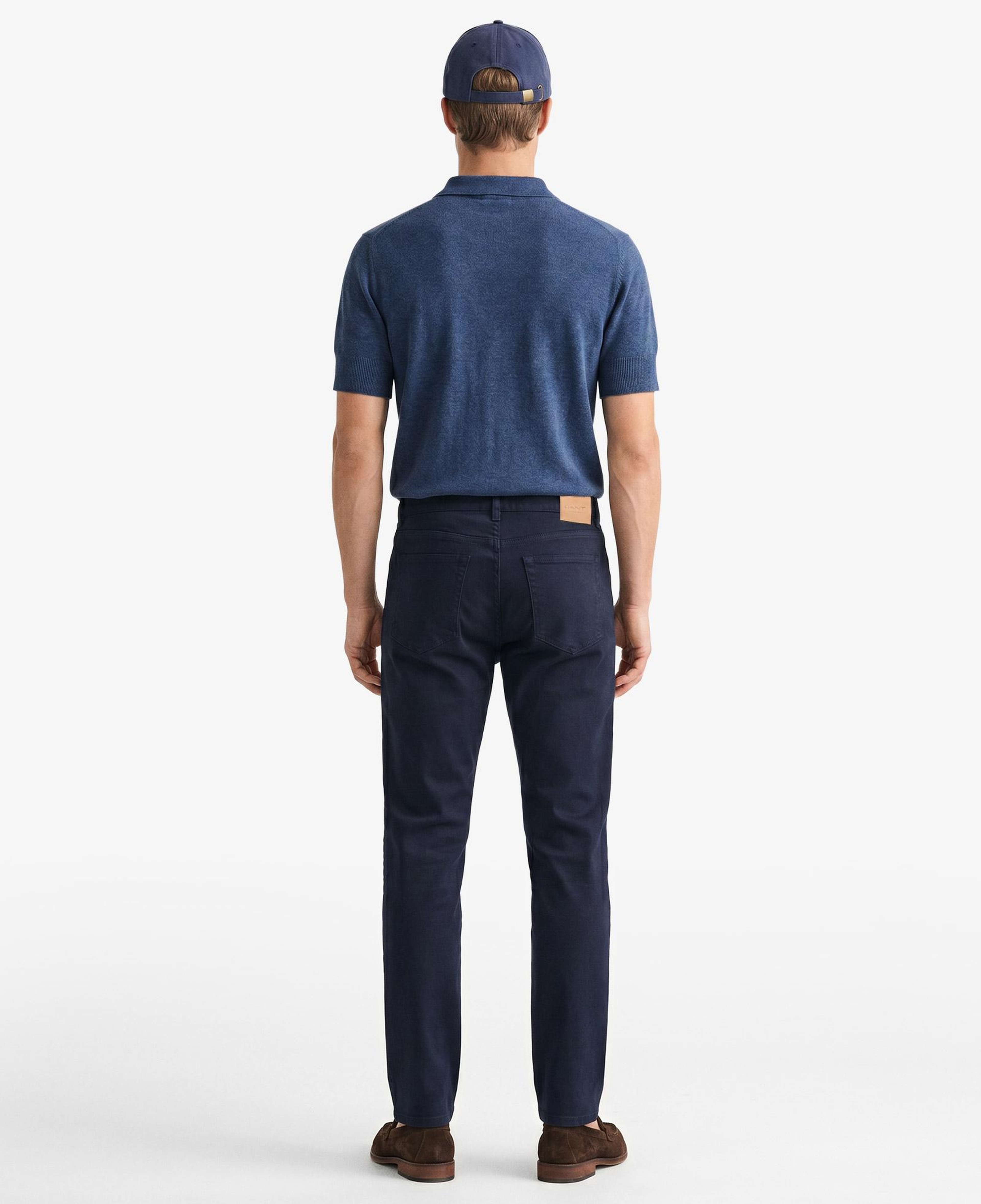 GANT Erkek Lacivert Slim Fit Jean