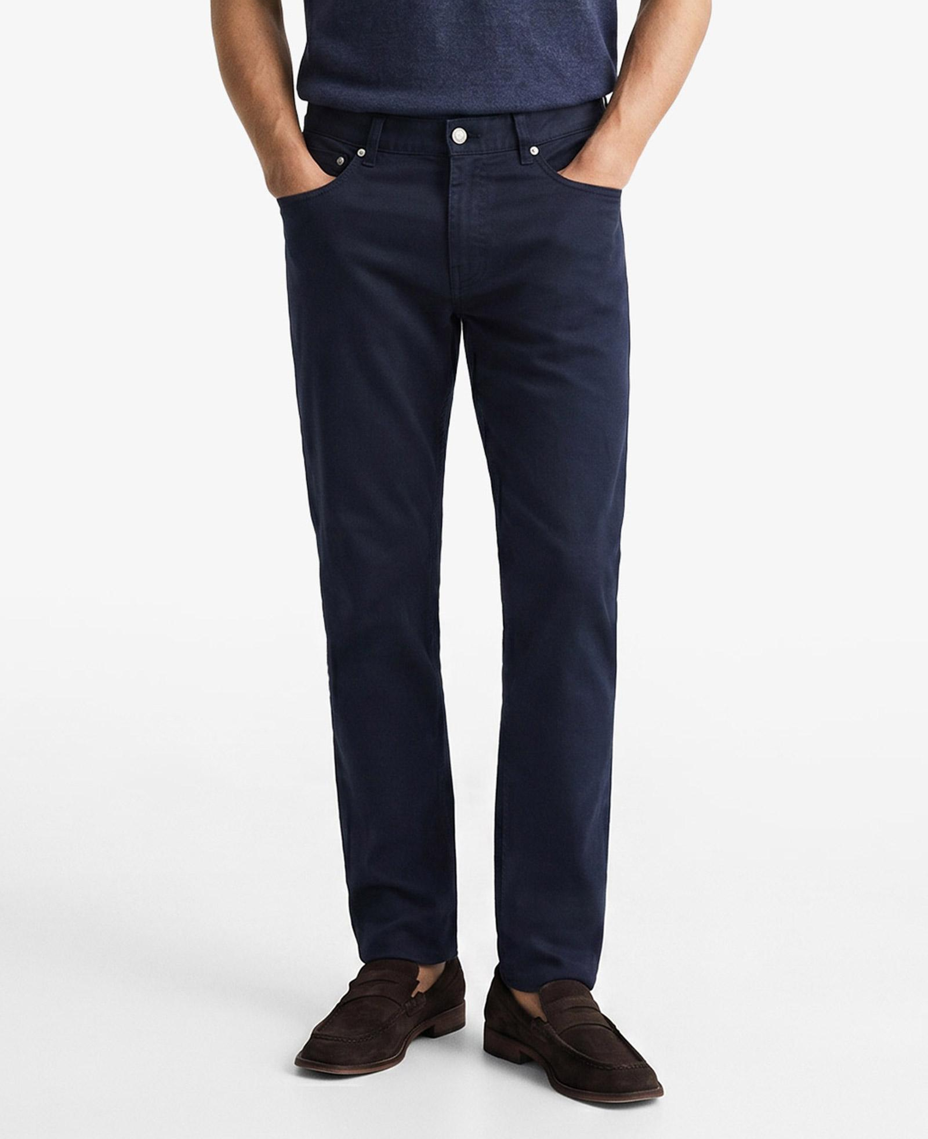 GANT Erkek Lacivert Slim Fit Jean