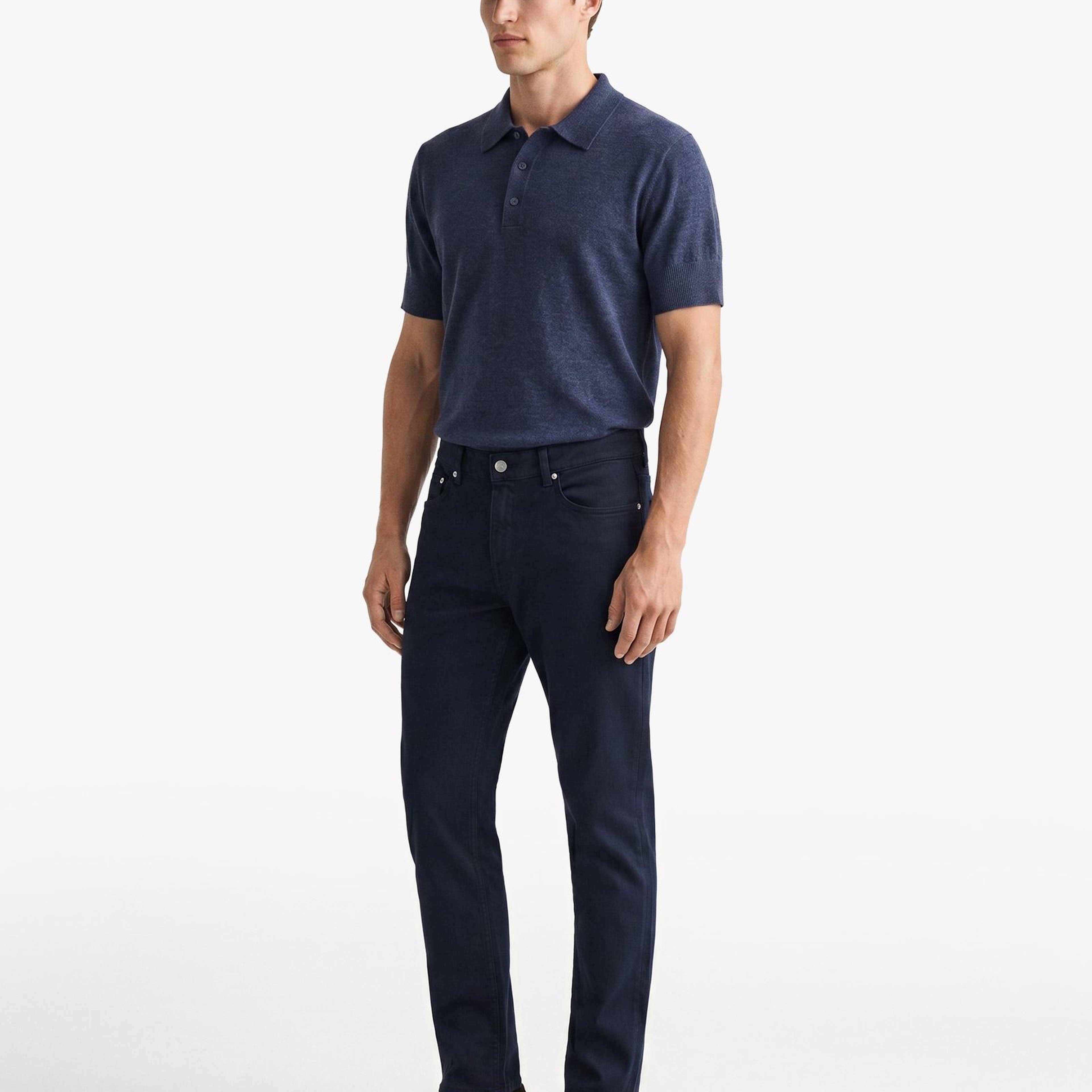 GANT Erkek Lacivert Slim Fit Jean