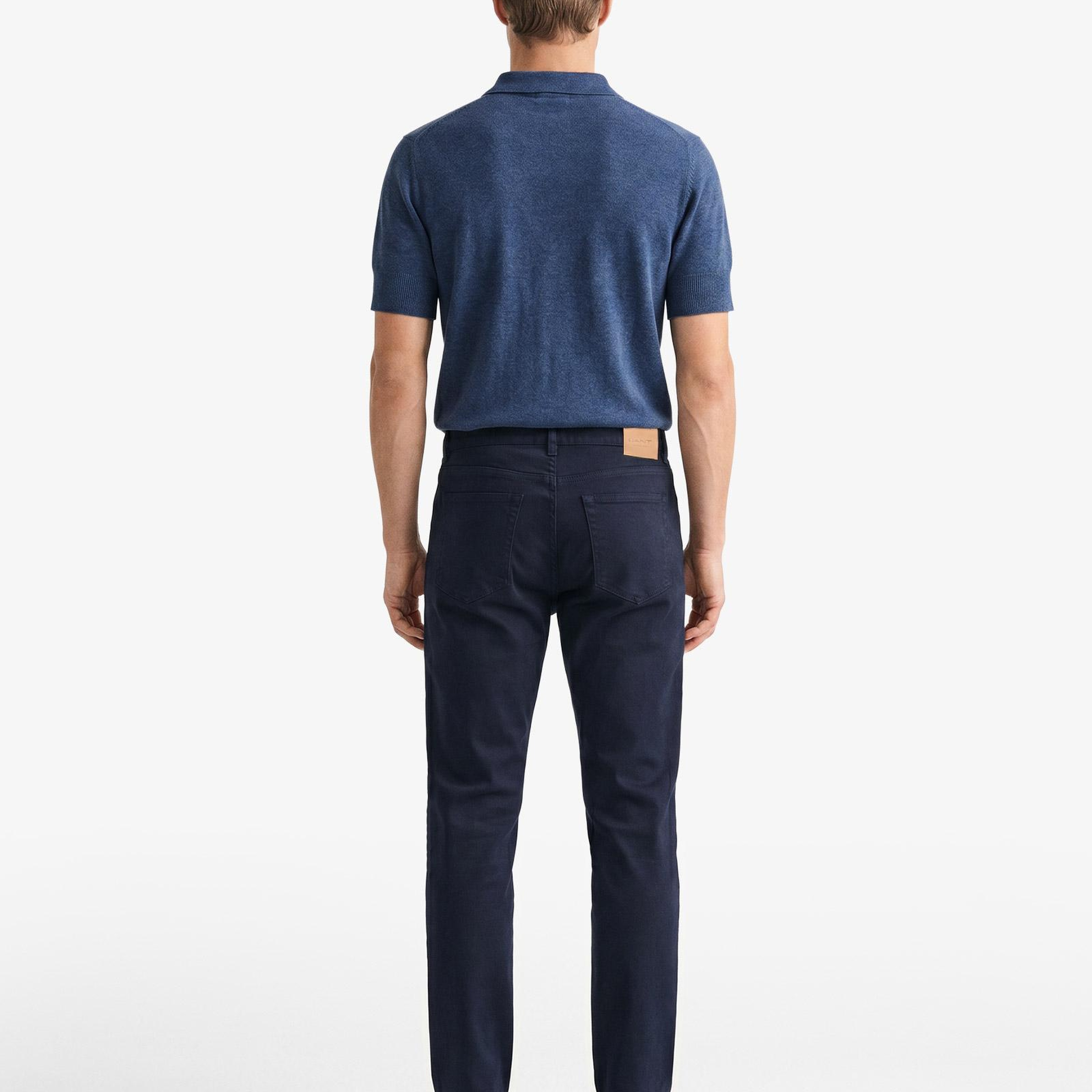 GANT Erkek Lacivert Slim Fit Jean