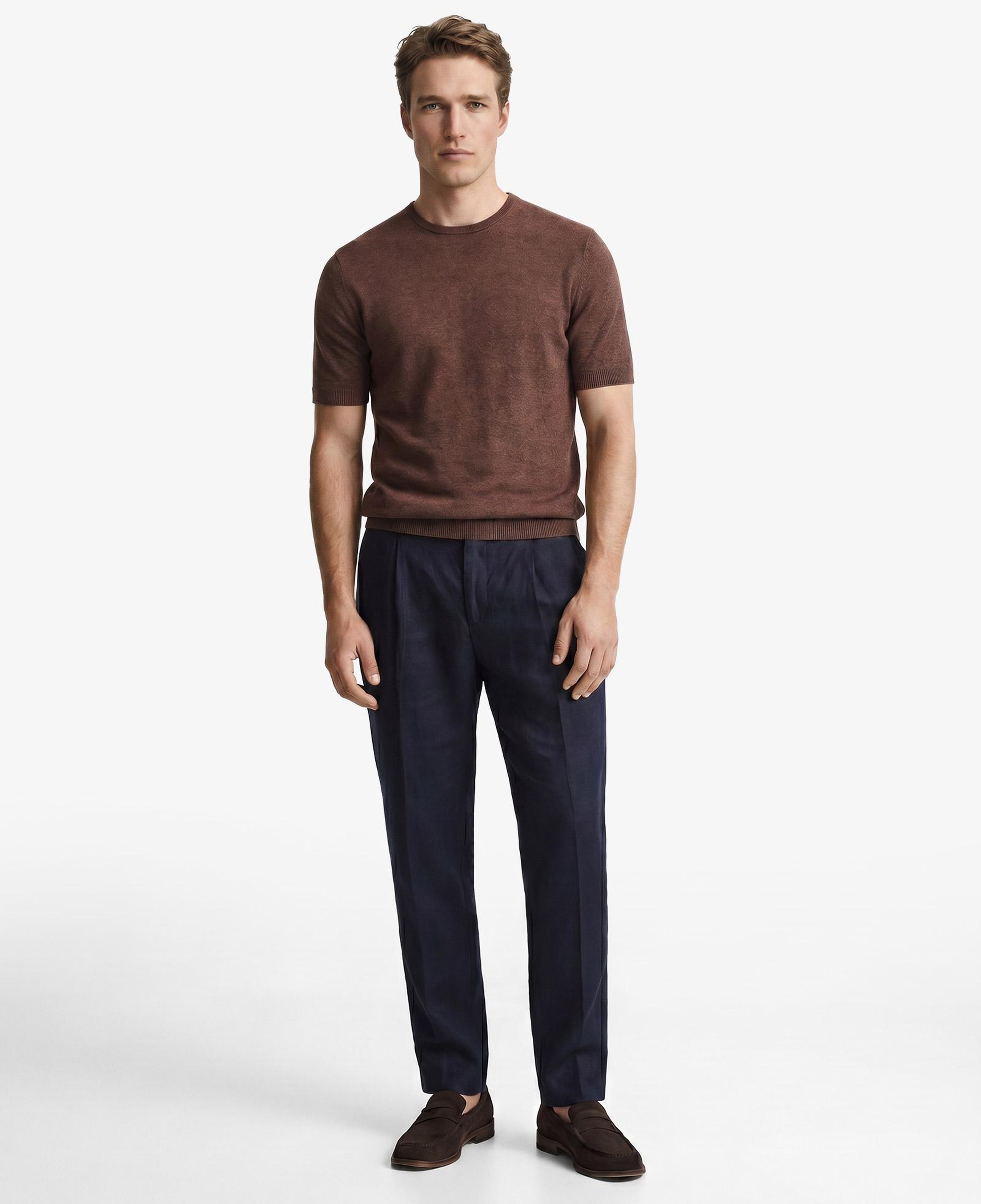 GANT Erkek Lacivert Regular Fit Pantolon