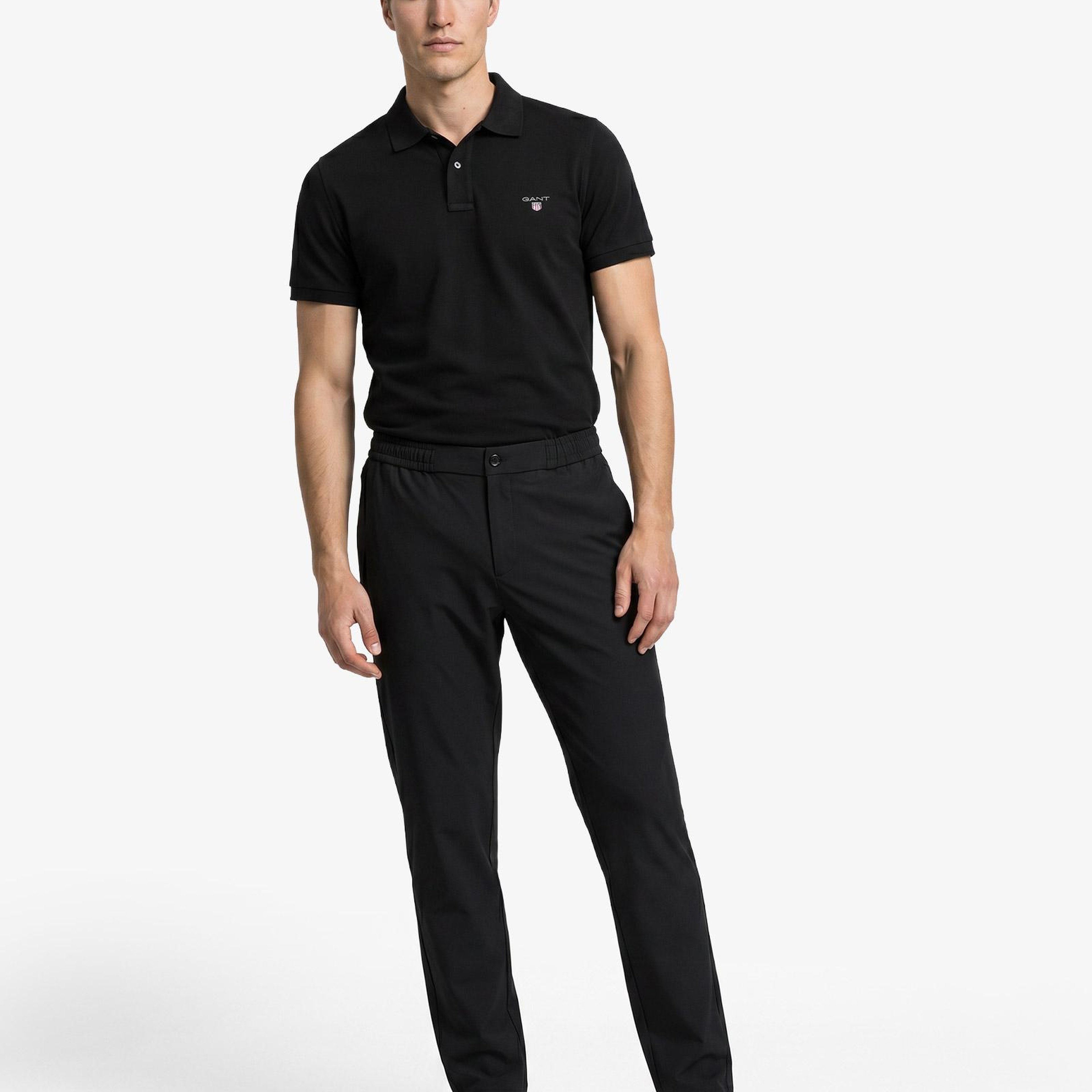 GANT Erkek Siyah Regular Fit Smart Jogger Pantolon