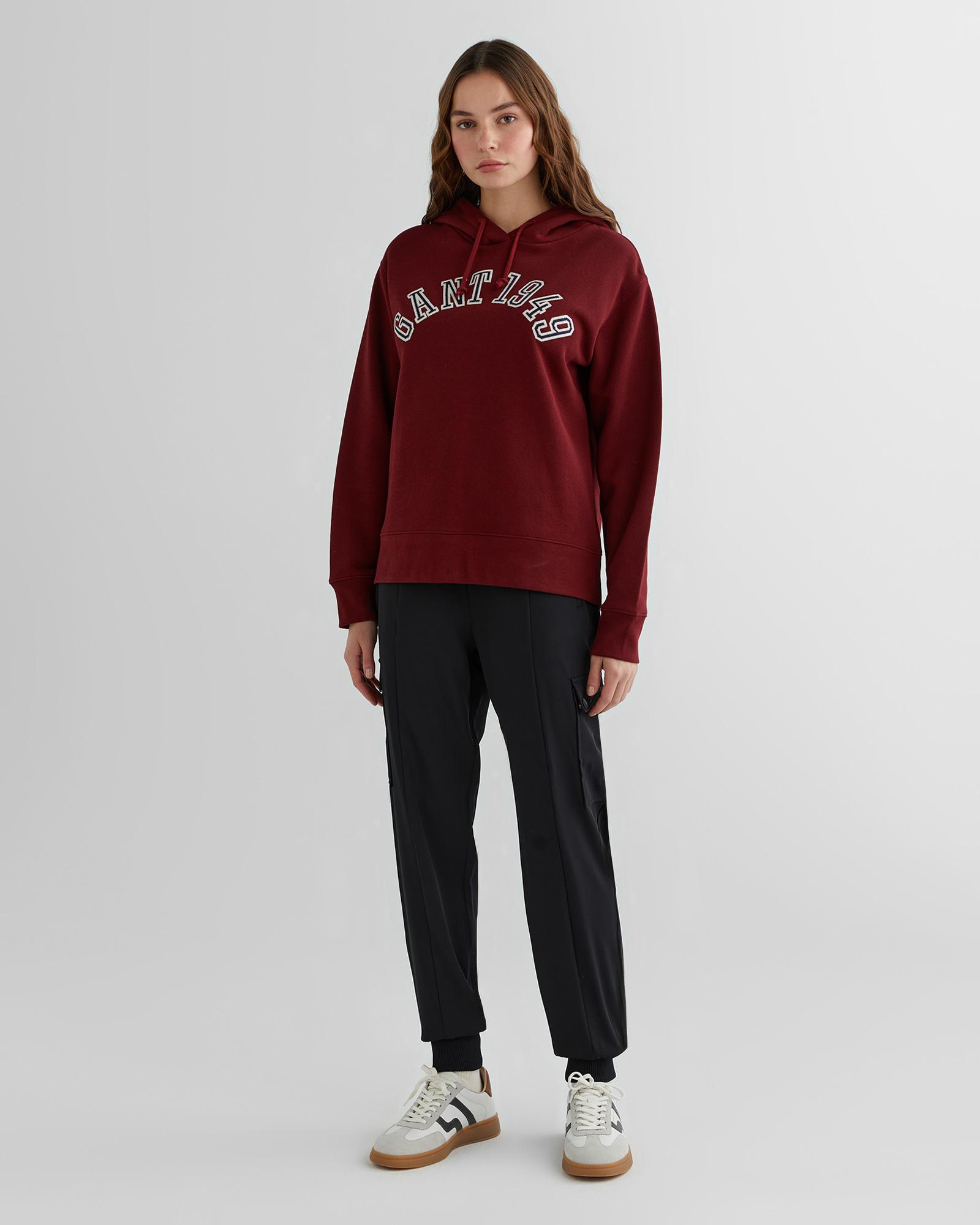 GANT Kadın Siyah Regular Fit Pantolon