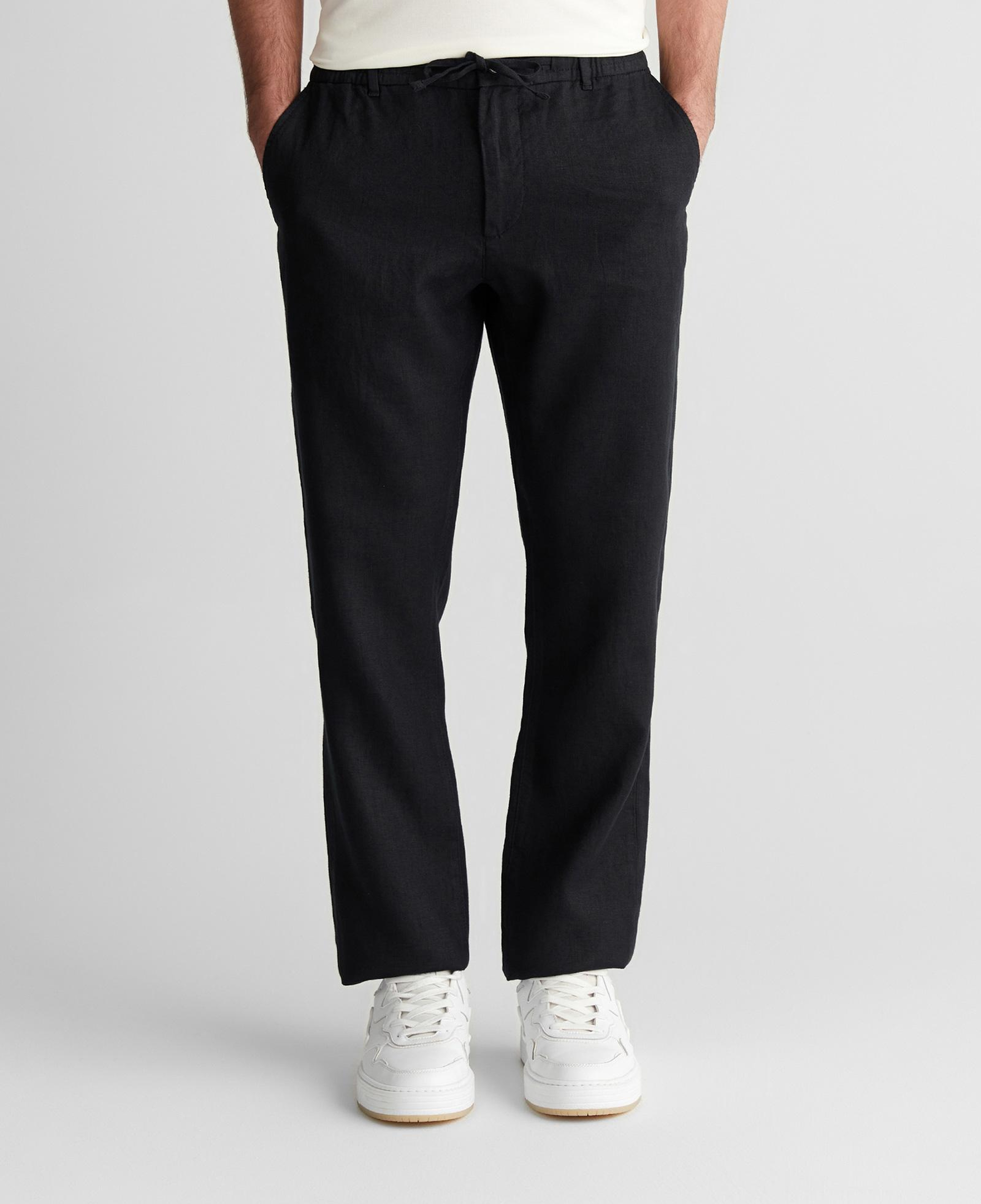 GANT Erkek Siyah Regular Fit Pantolon