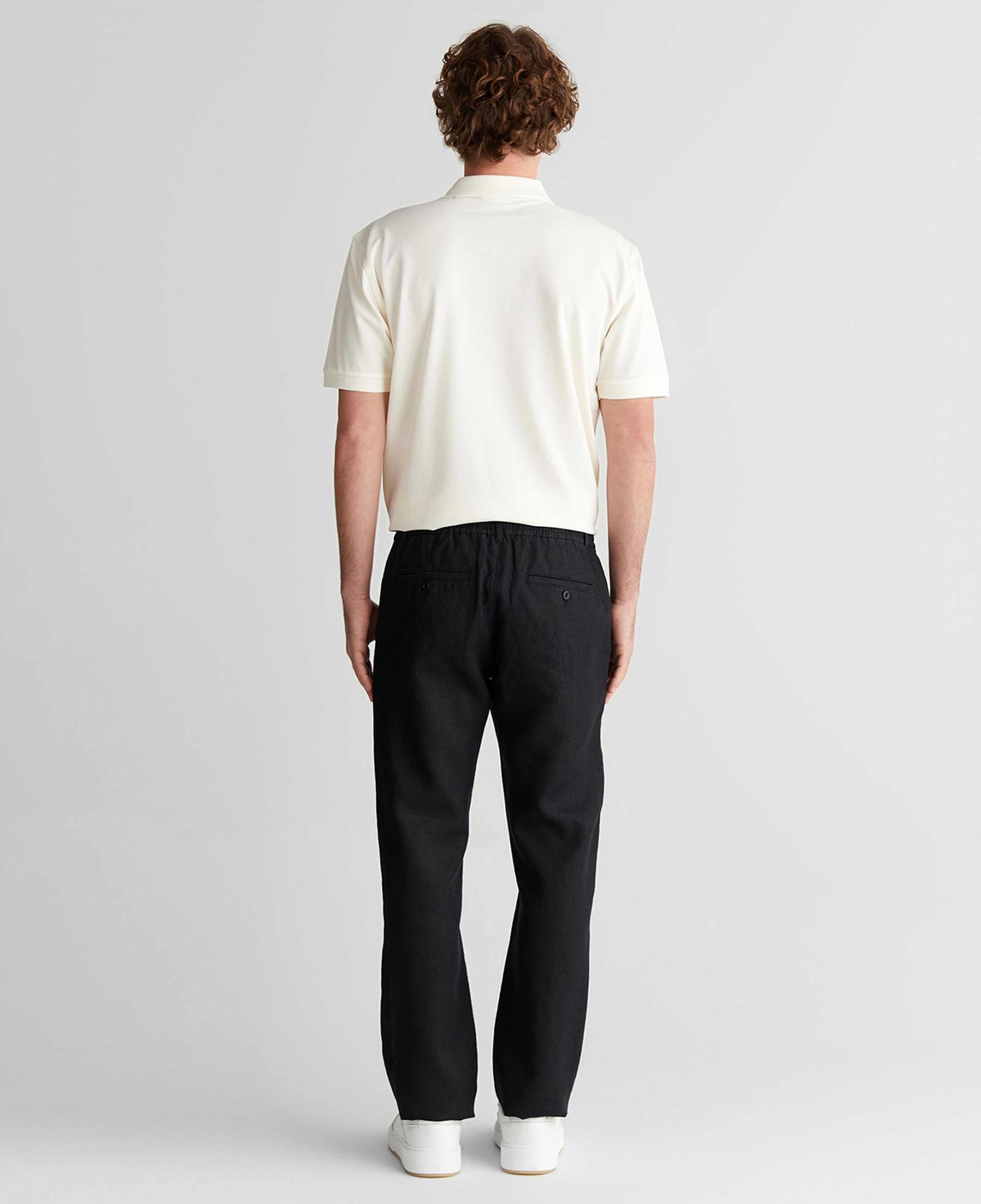 GANT Erkek Siyah Regular Fit Pantolon