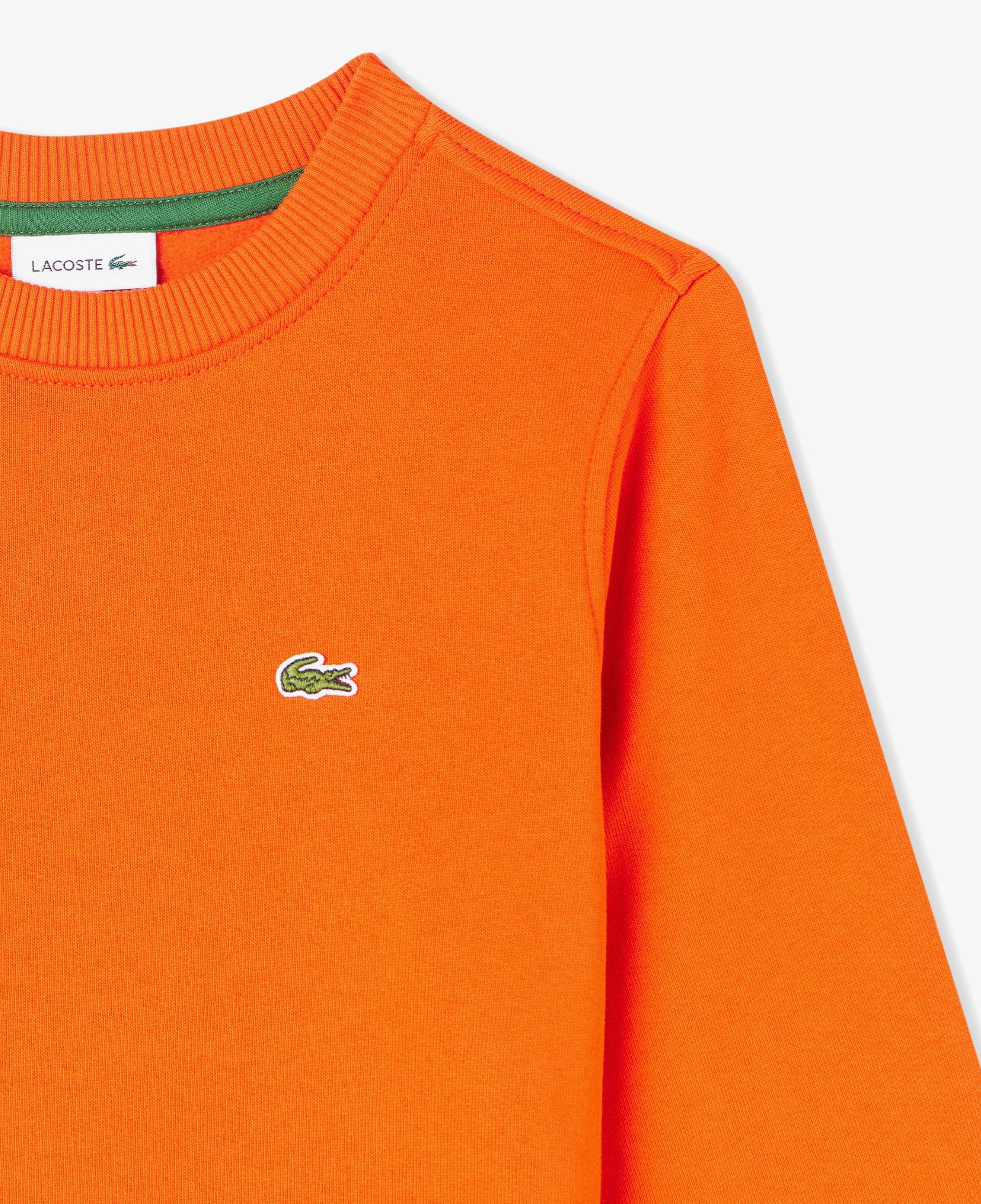 Çocuk Bisiklet Yaka Turuncu Sweatshirt