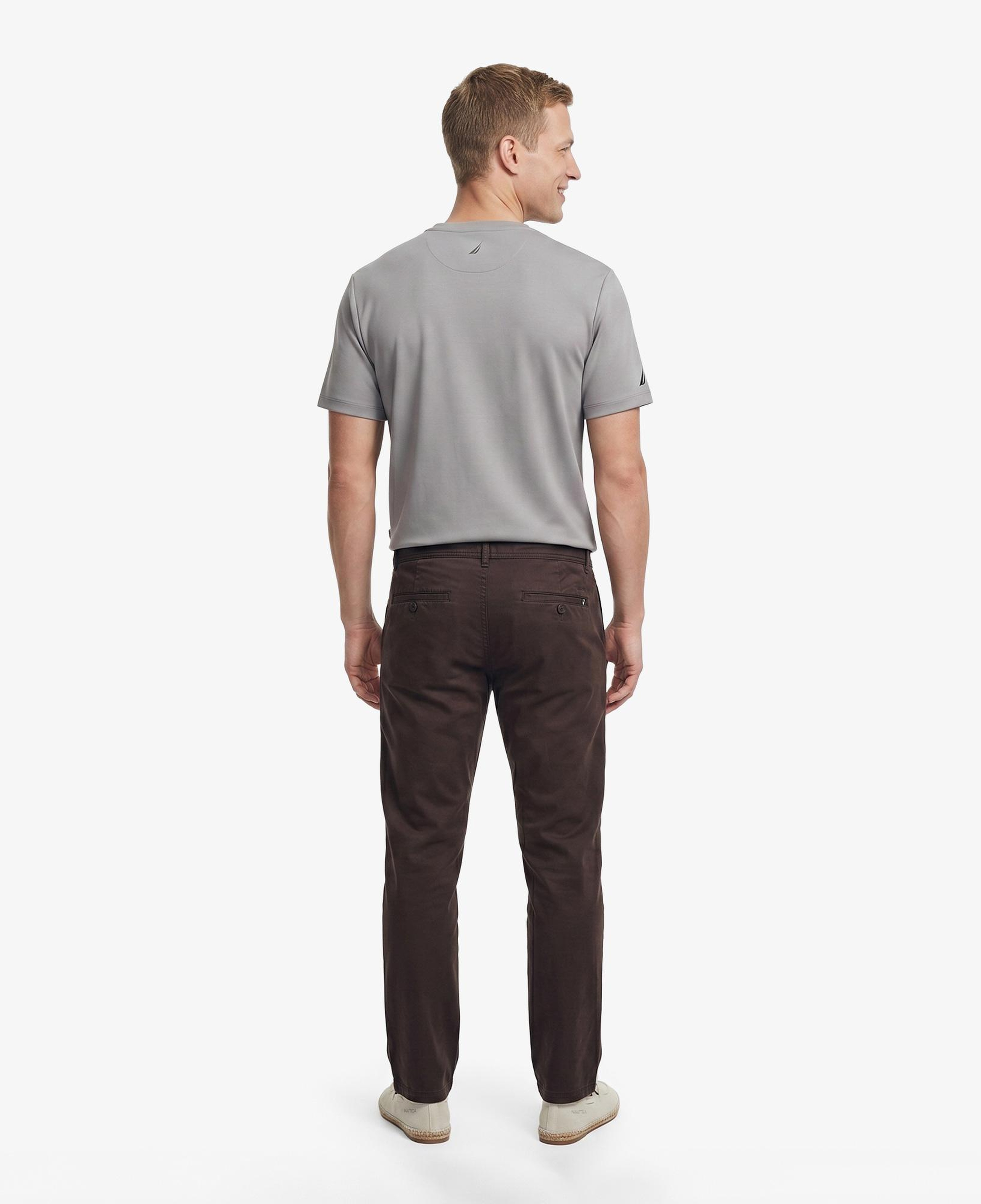 Nautica Erkek Kahverengi Slim Fit Pantolon
