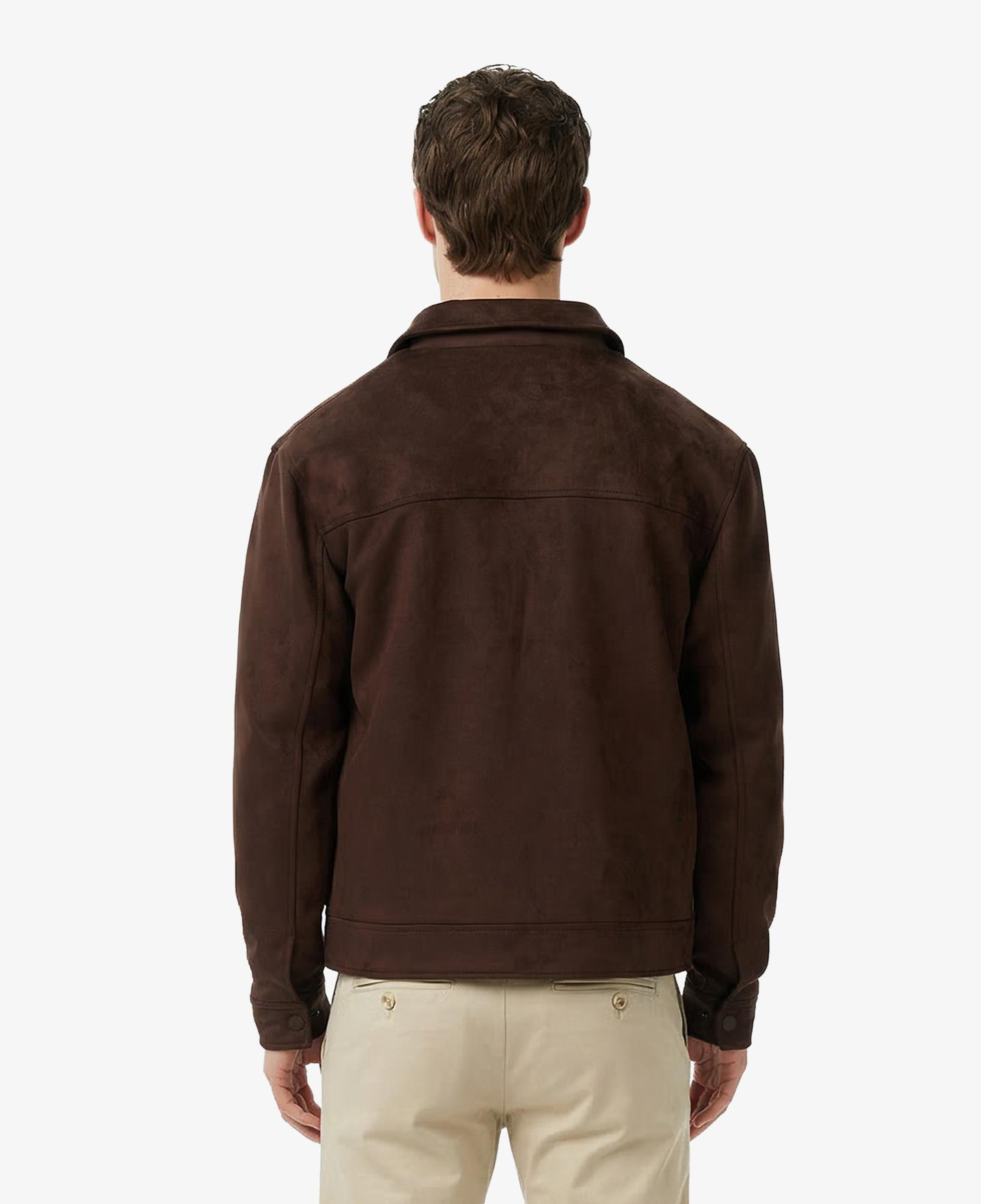 Nautica Erkek Kahverengi Regular Fit Süet Ceket
