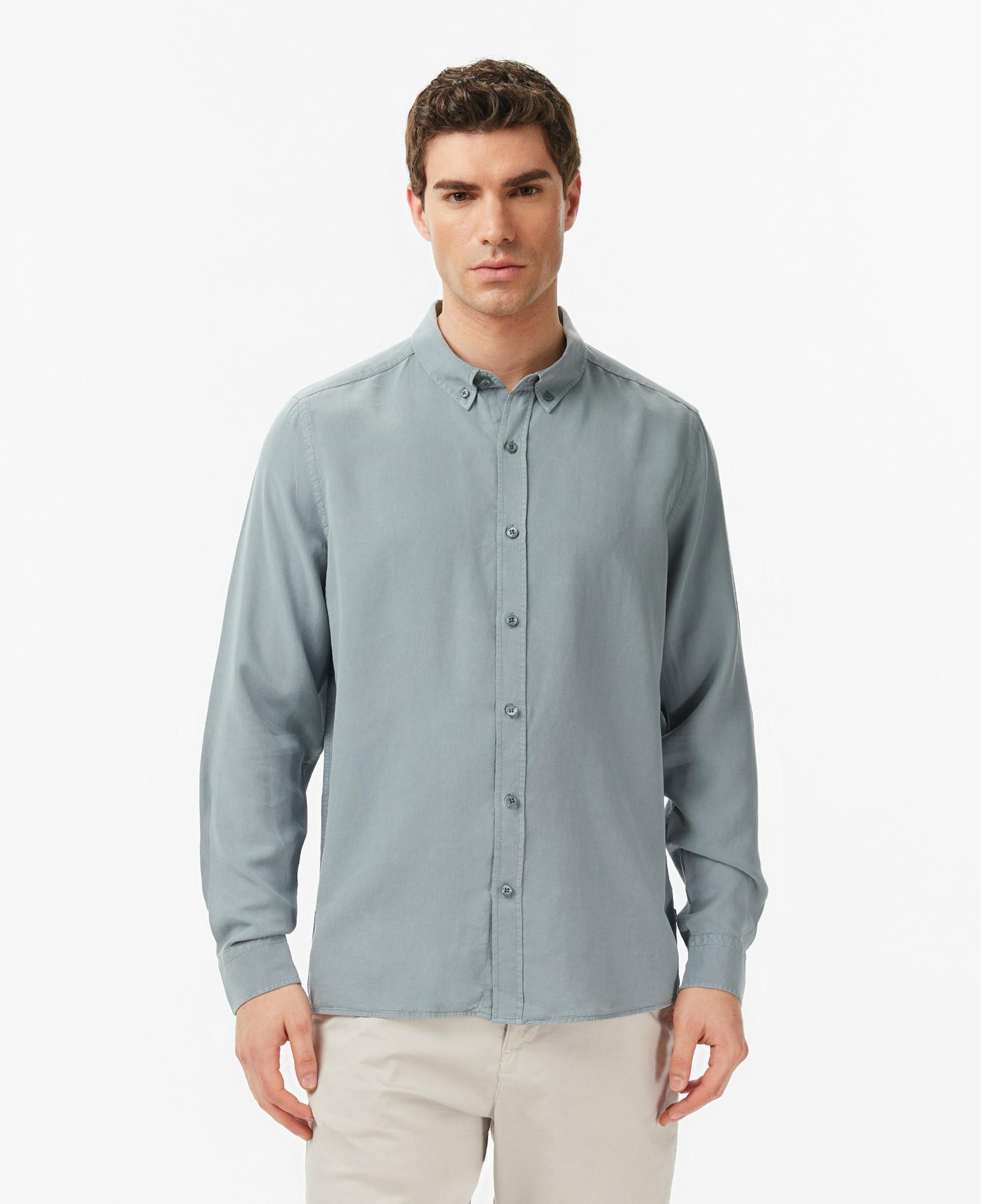 Nautica Erkek Yeşil Regular Fit Gömlek