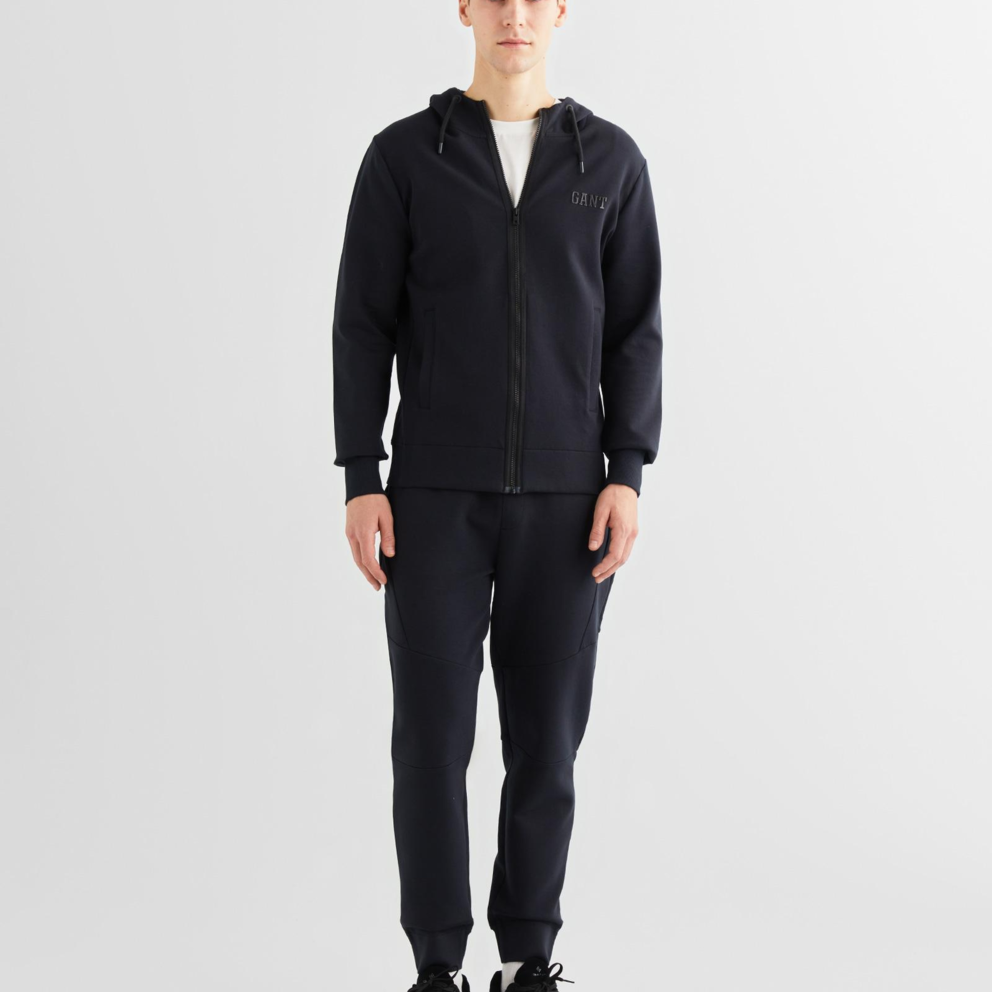 GANT Erkek Siyah Regular Fit Eşofman Altı