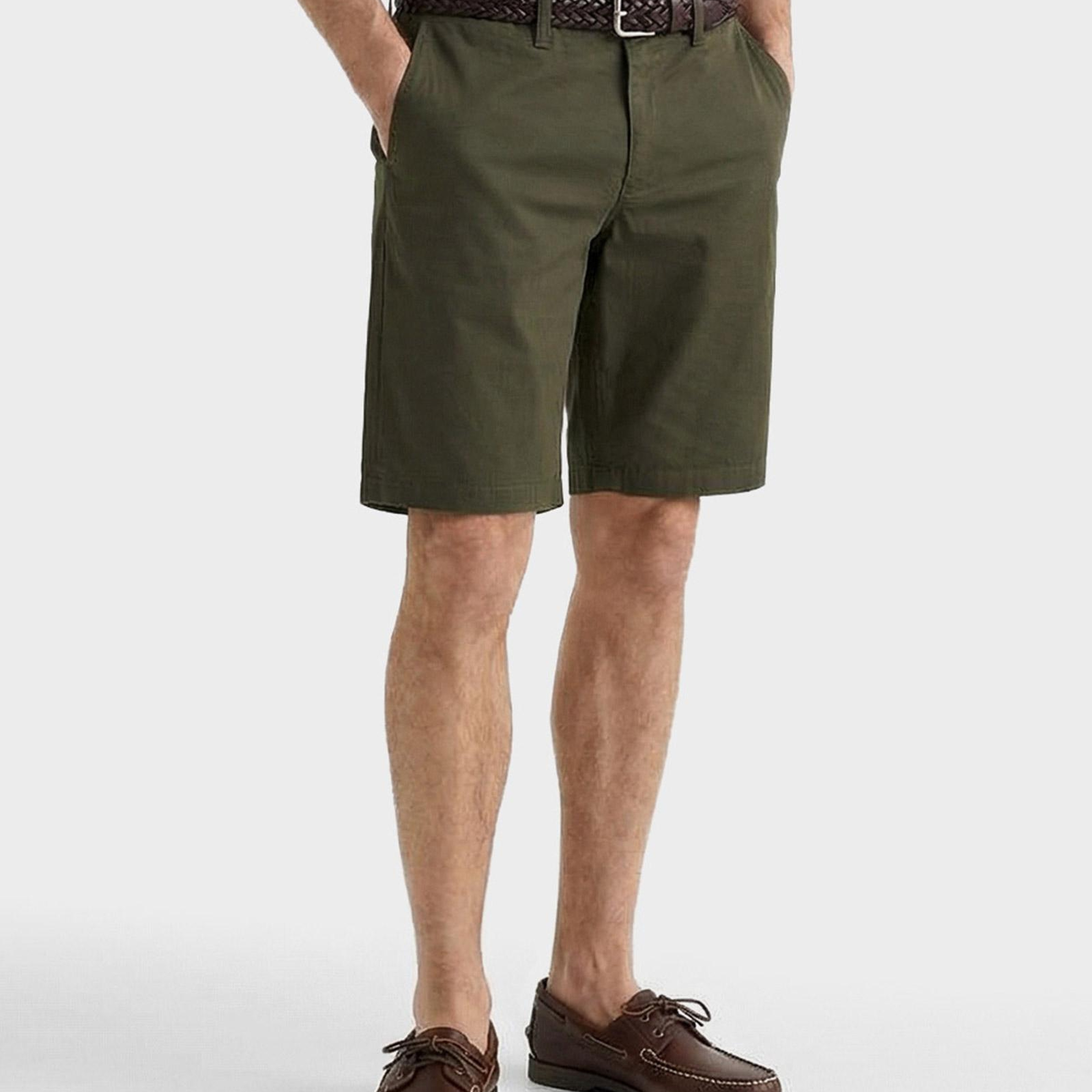 GANT Erkek Yeşil Relaxed Fit Chino Şort