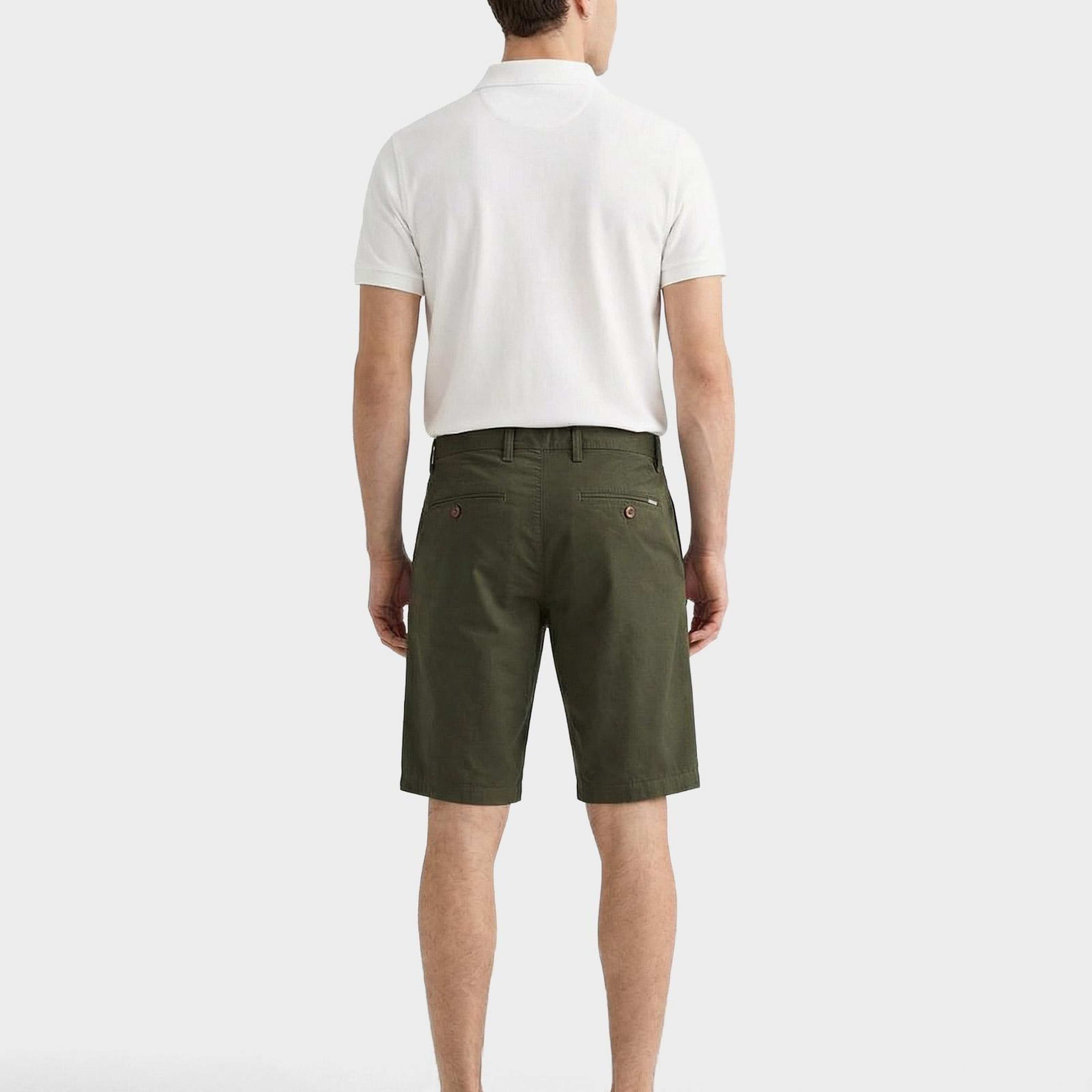 GANT Erkek Yeşil Relaxed Fit Chino Şort