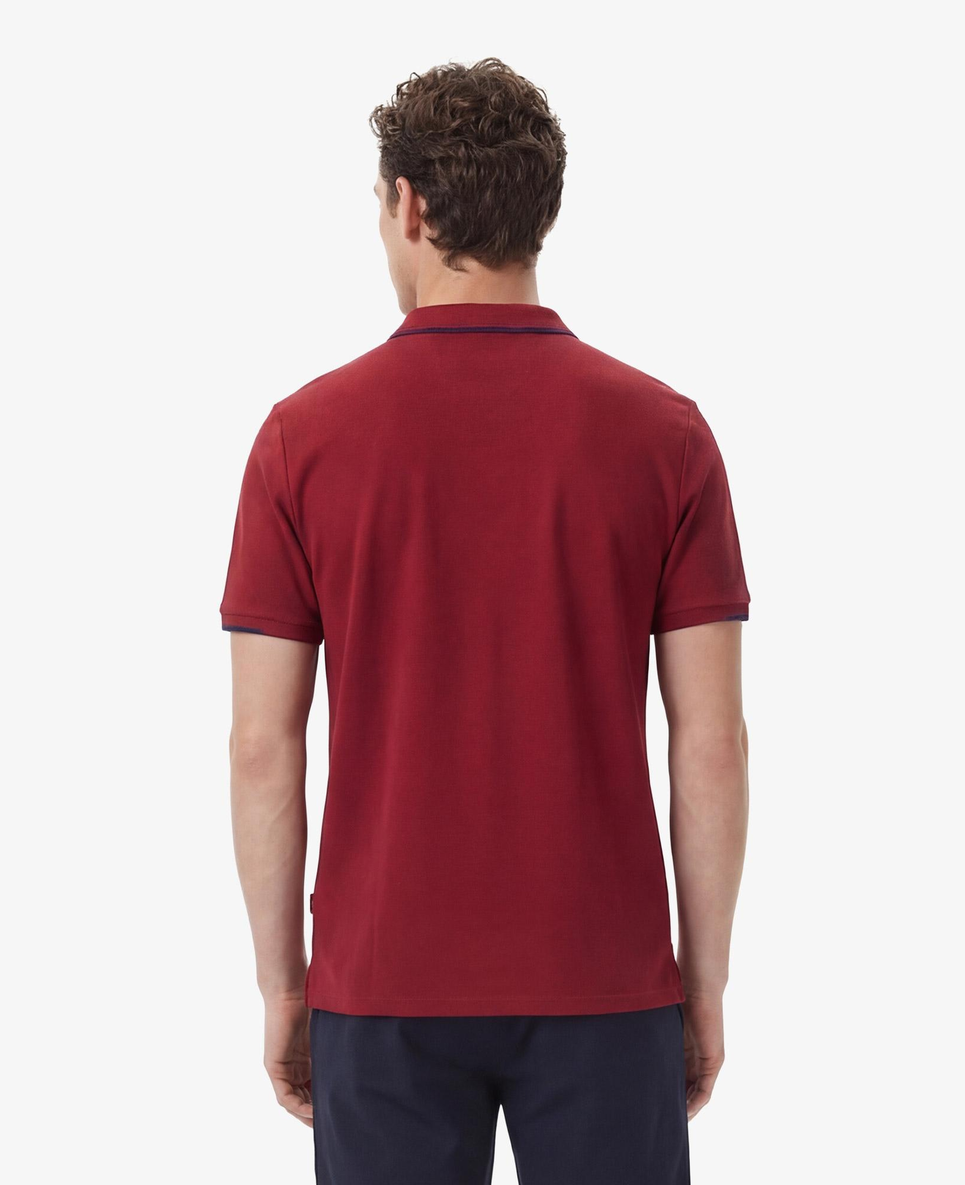 Nautica Erkek Bordo Regular Fit Polo Yaka T-Shirt