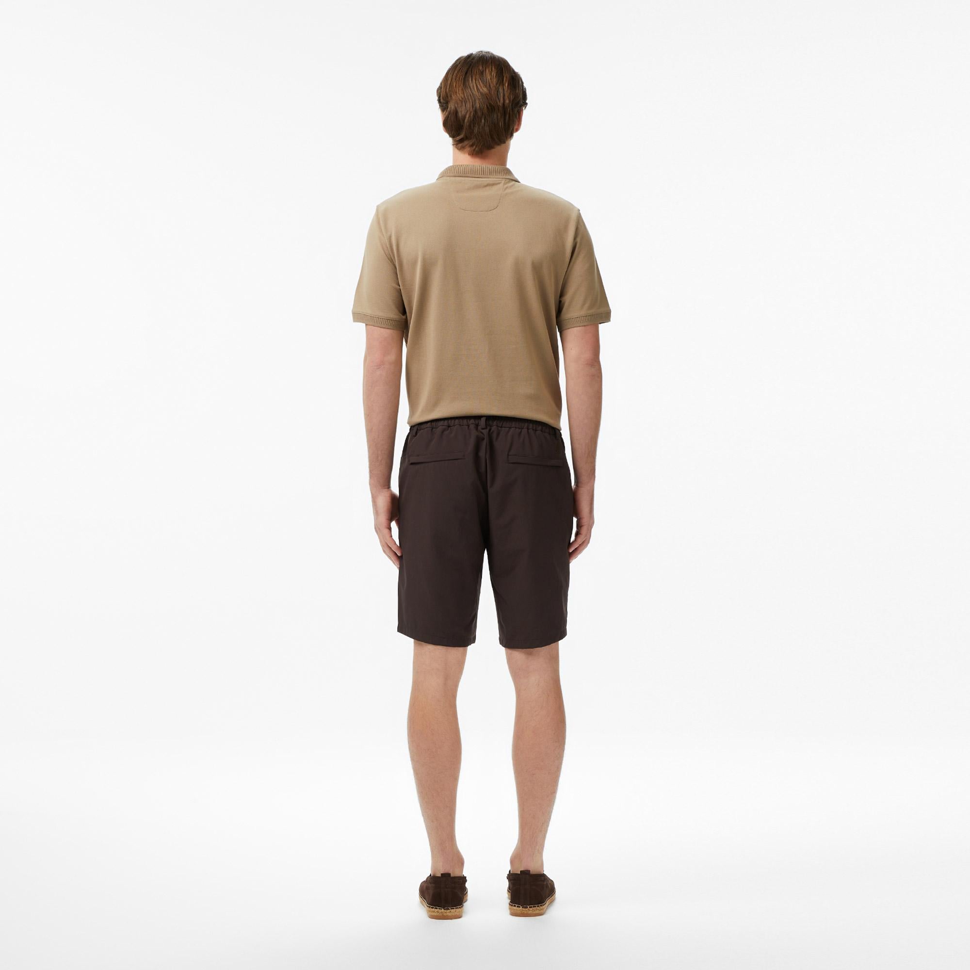Nautica Erkek Kahverengi Regular Fit Şort