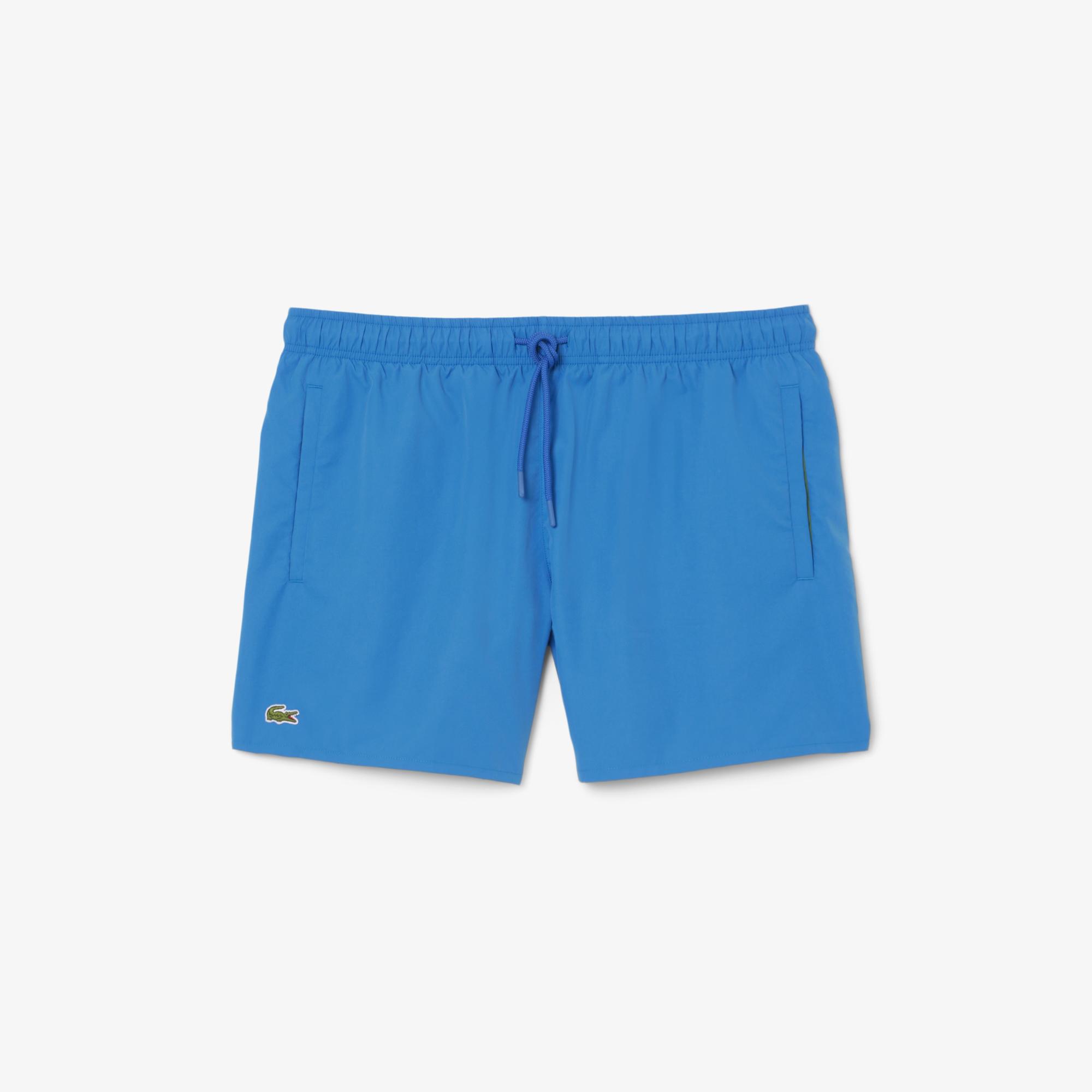 Lacoste Erkek Mavi Deniz Şortu