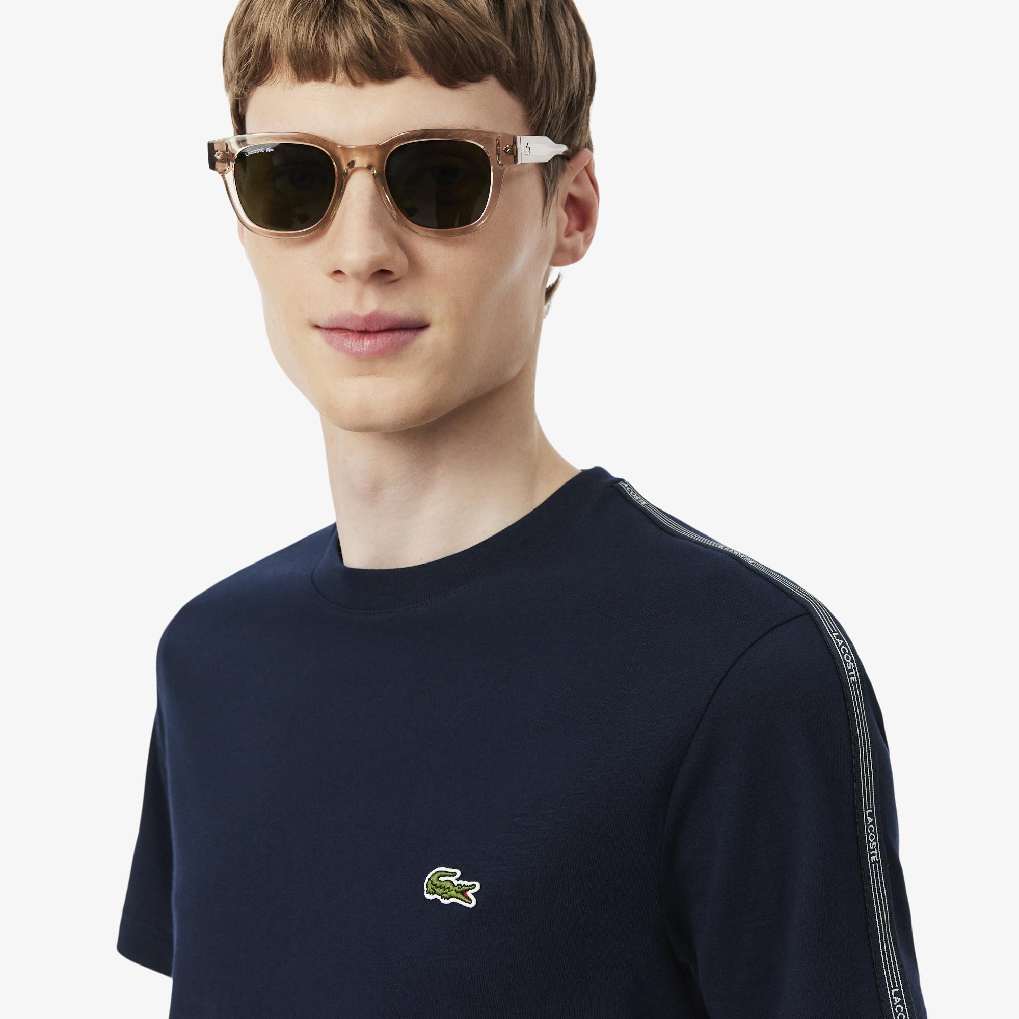 Erkek Regular Fit Bisiklet Yaka Lacivert T-Shirt