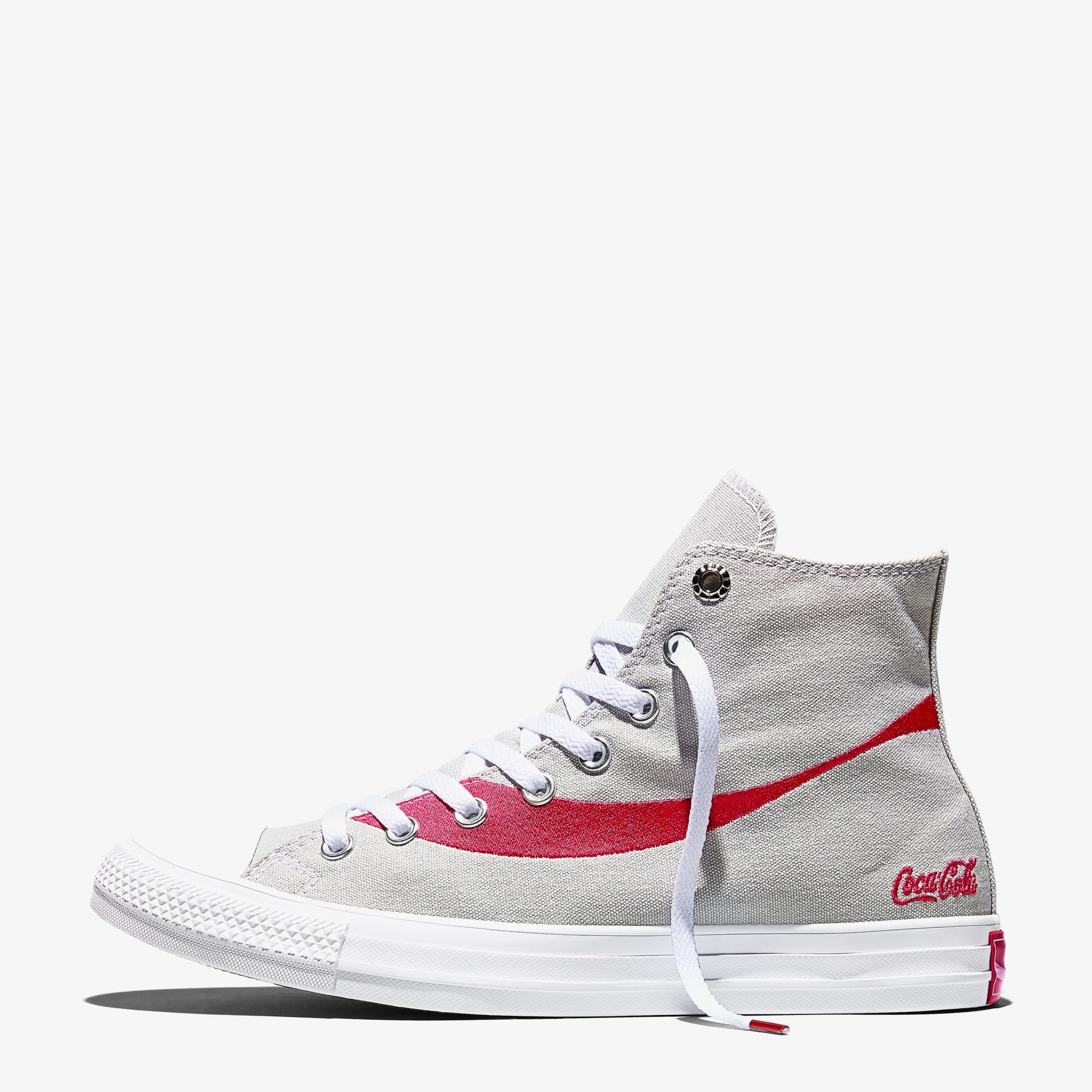 Converse x Coca Cola Chuck 70 Unisex Gri Sneaker