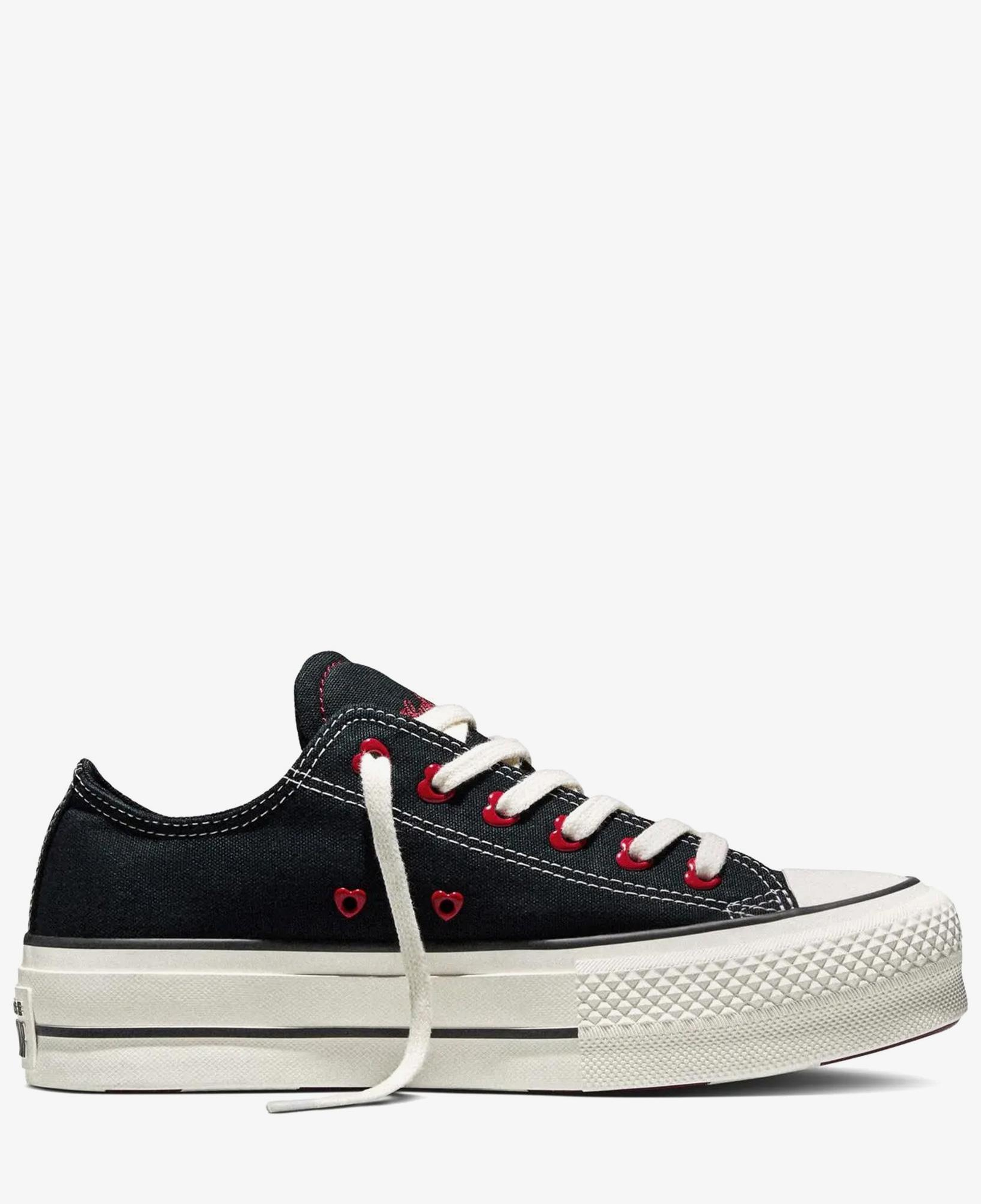 Converse Valentine's Day Chuck Taylor All Star Lift Kadın Siyah Sneaker