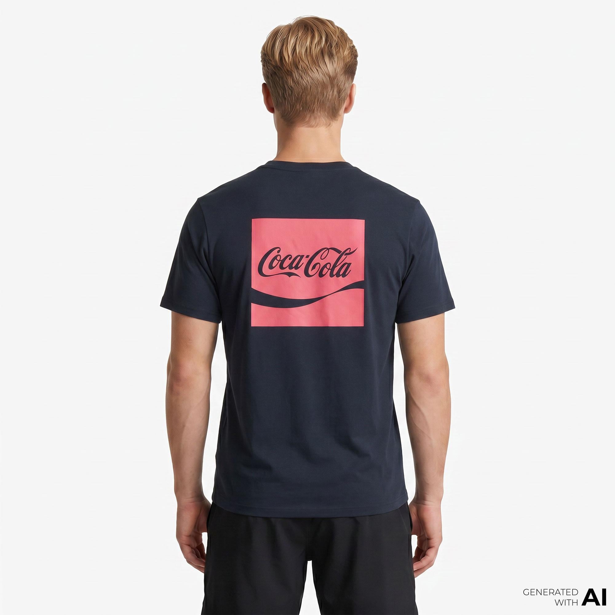 Converse x Coca-Cola Erkek Siyah T-Shirt