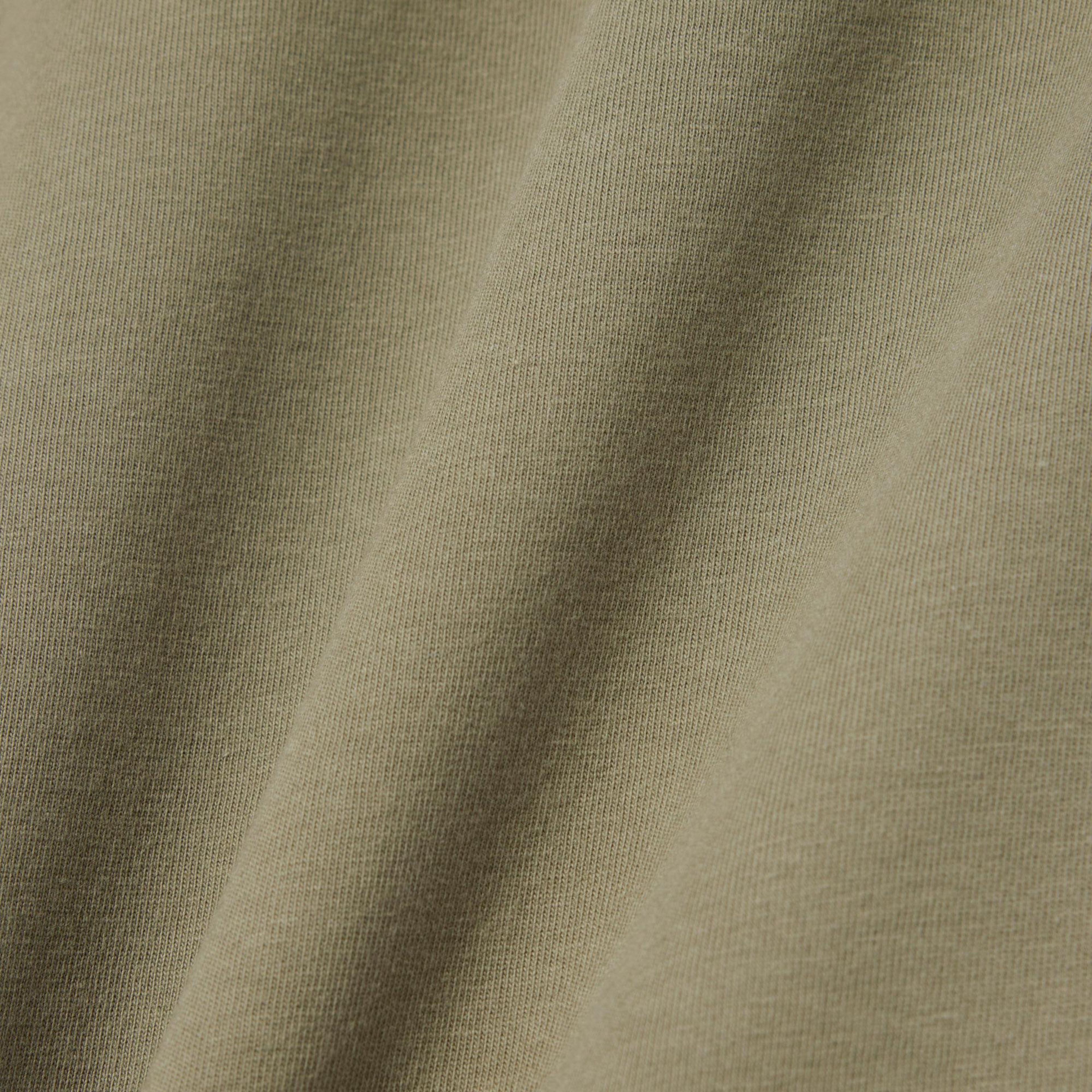 Erkek Regular Fit Bisiklet Yaka Haki T-Shirt