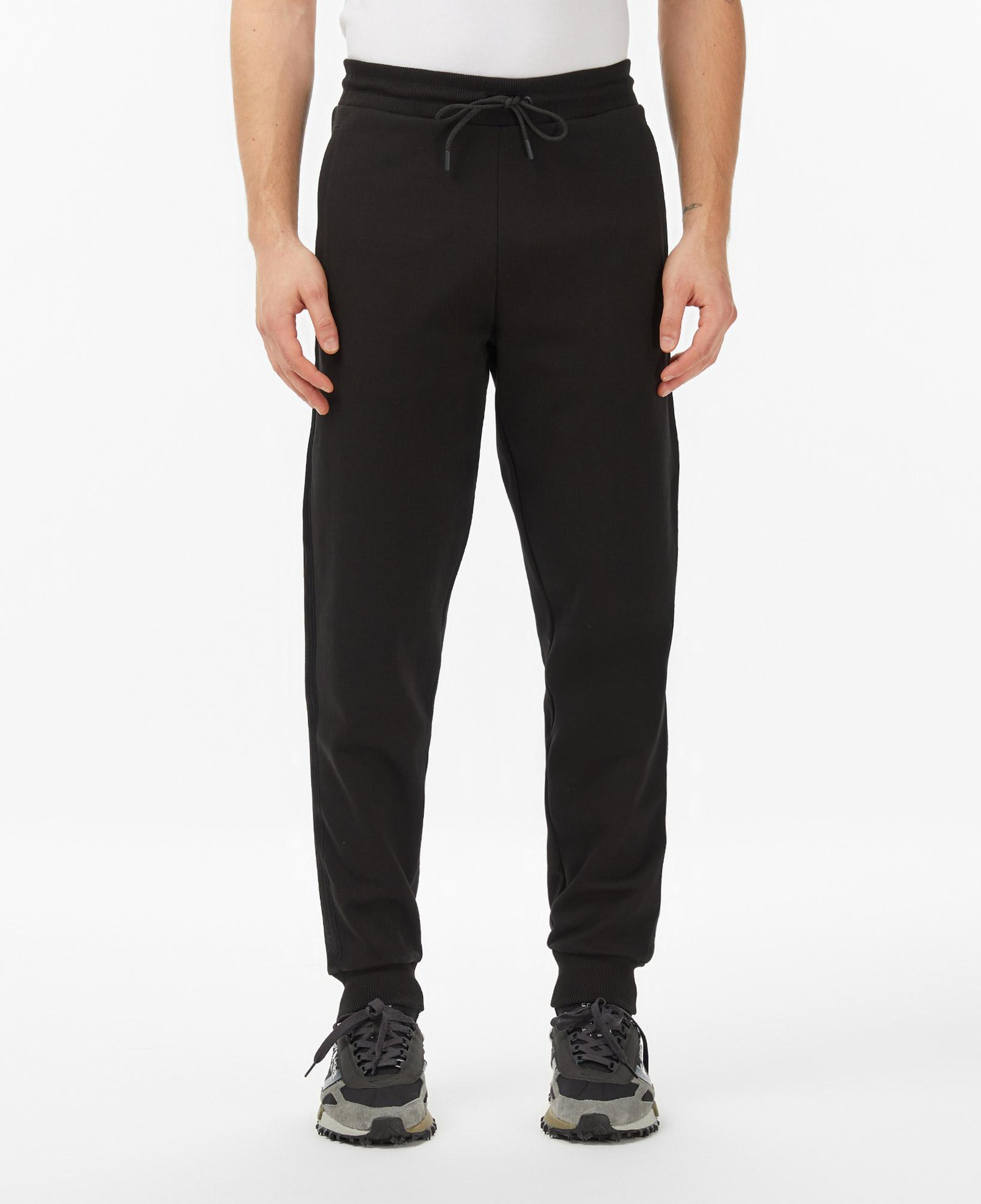 Erkek Regular Fit Siyah Eşofman Altı