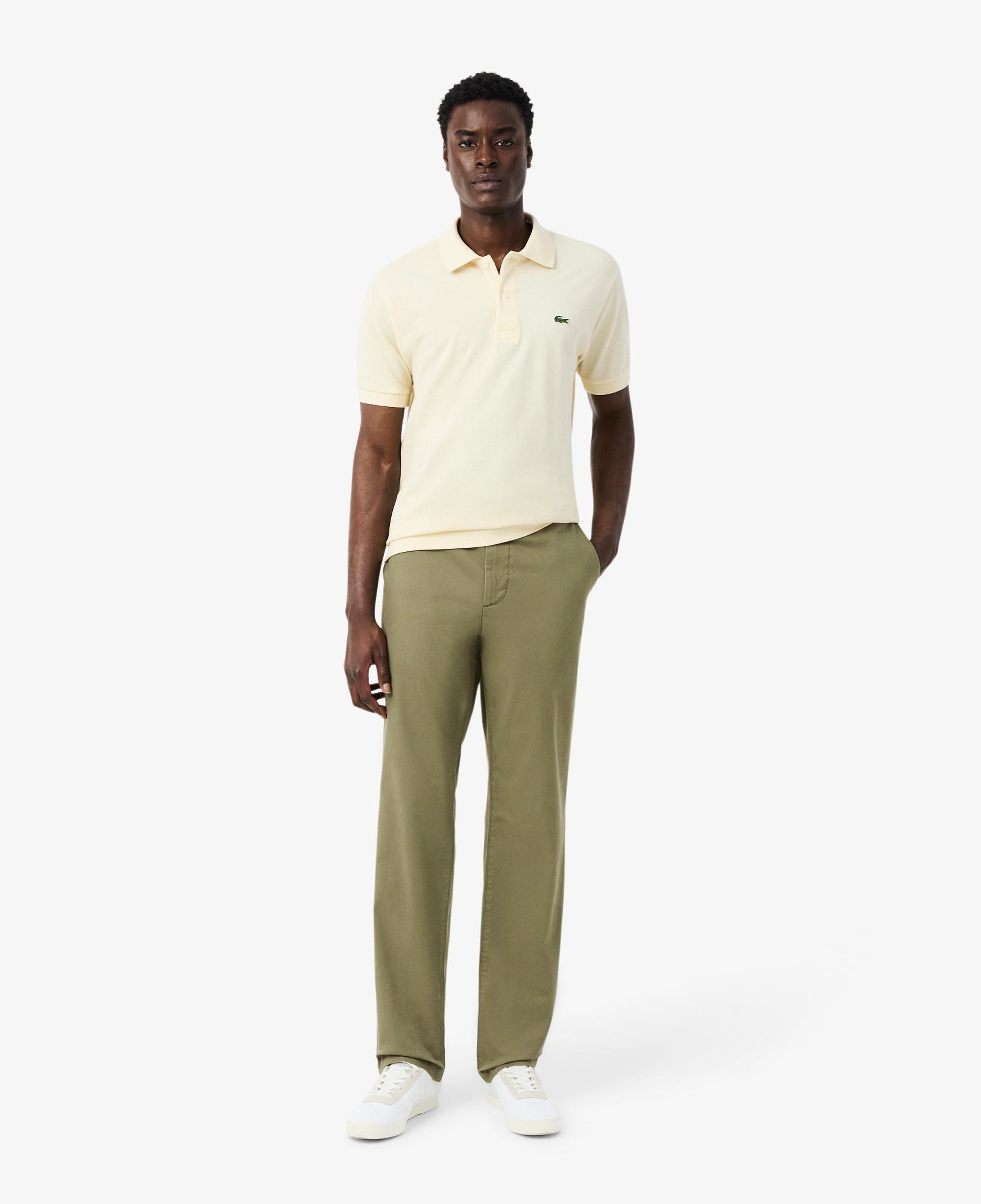 Erkek Regular Fit Haki Pantolon