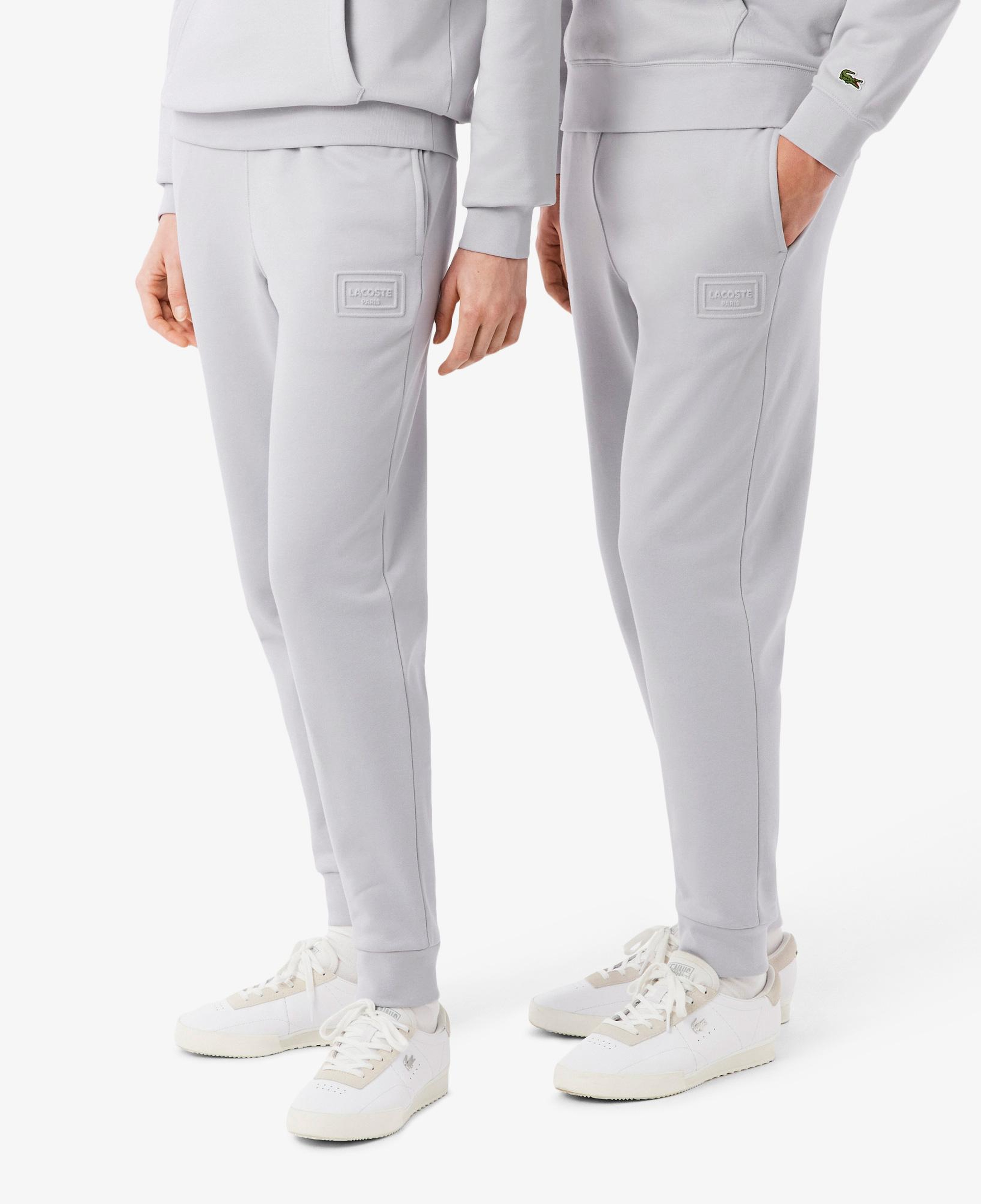 Unisex Tapered Fit Gri Eşofman Altı