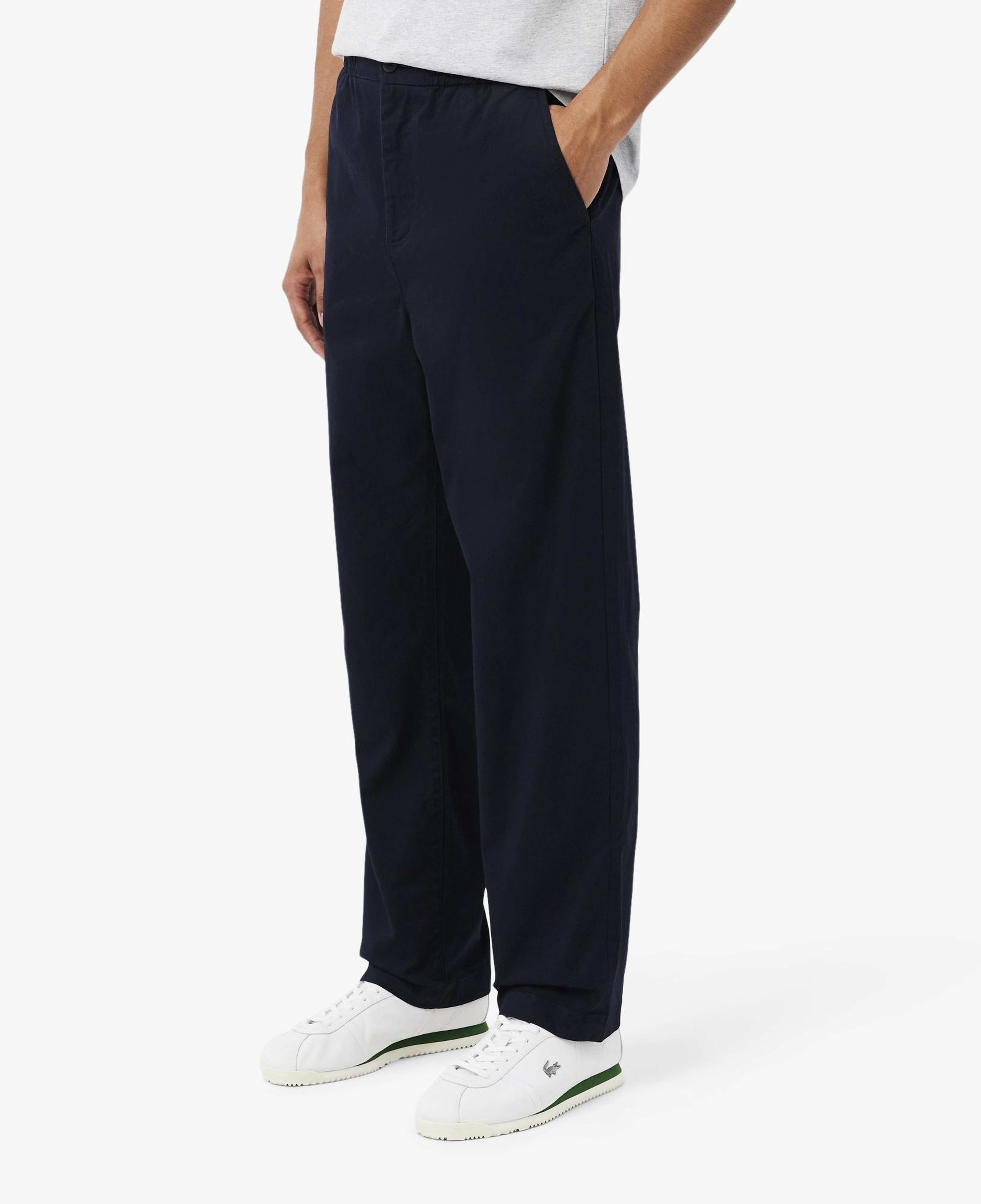 Erkek Regular Fit Lacivert Chino Pantolon