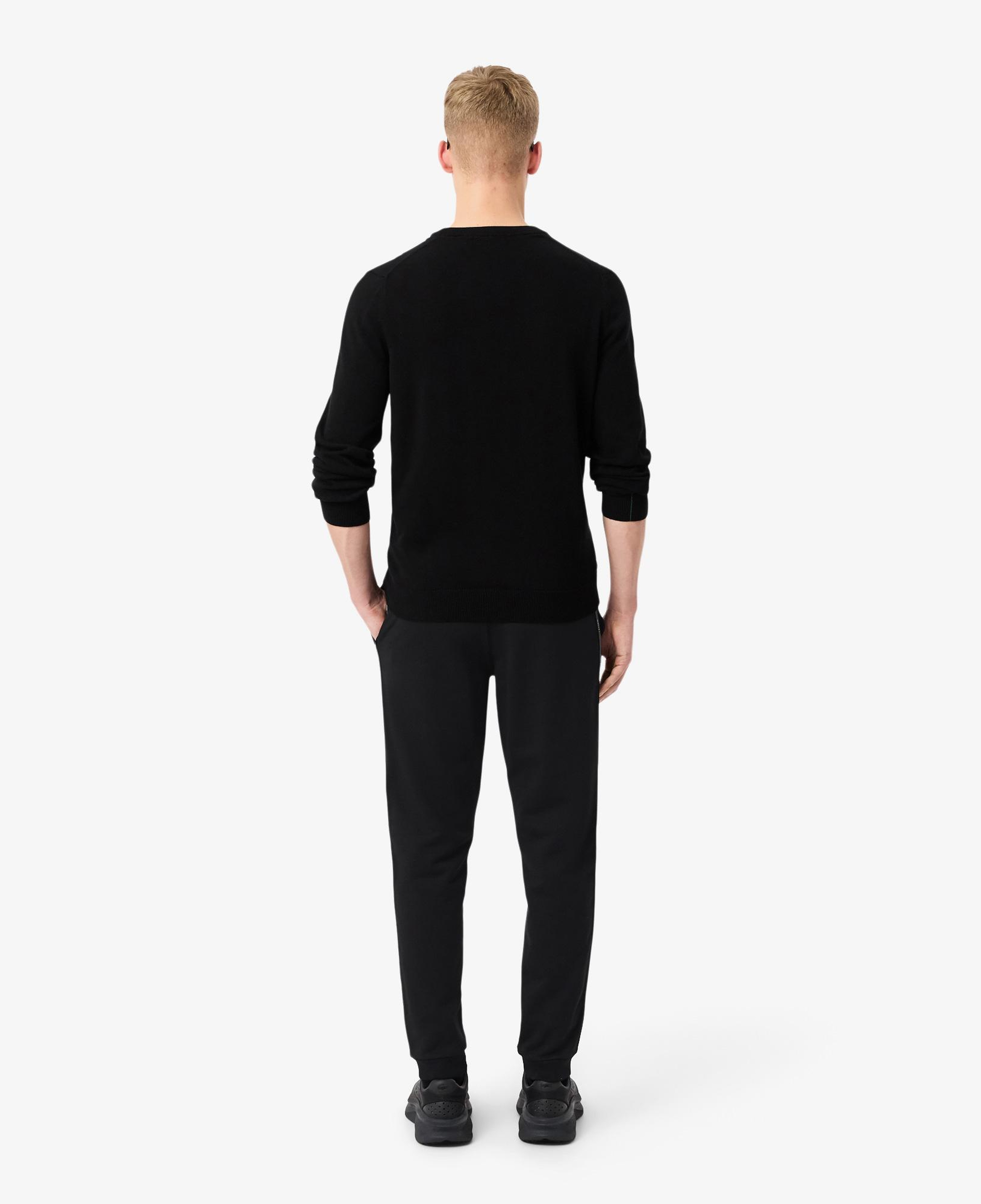 Erkek Tapered Fit Siyah Eşofman Altı