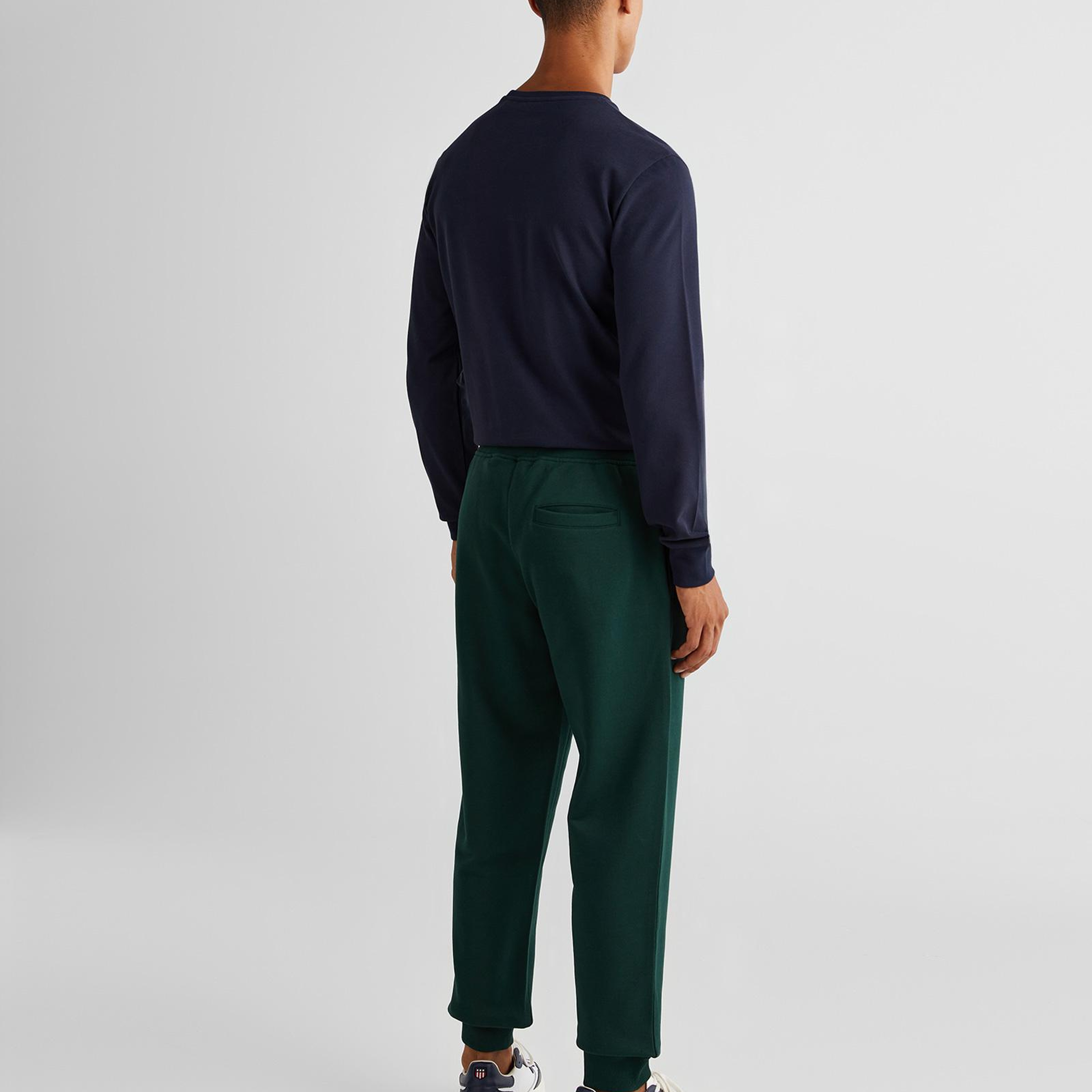 GANT Erkek Yeşil Regular Fit Logolu Eşofman Altı
