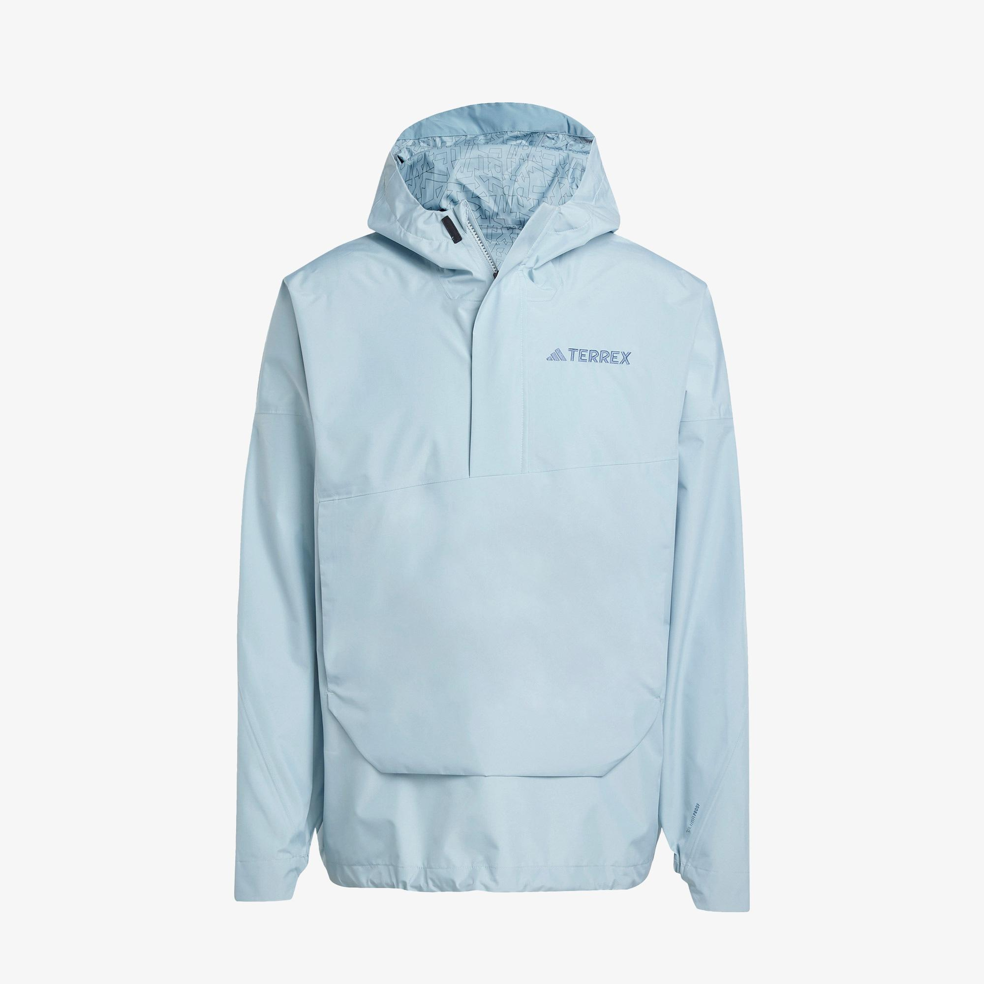 adidas Terrex Xploric 2.5L Climaproof Anorak Erkek Gri Outdoor Mont
